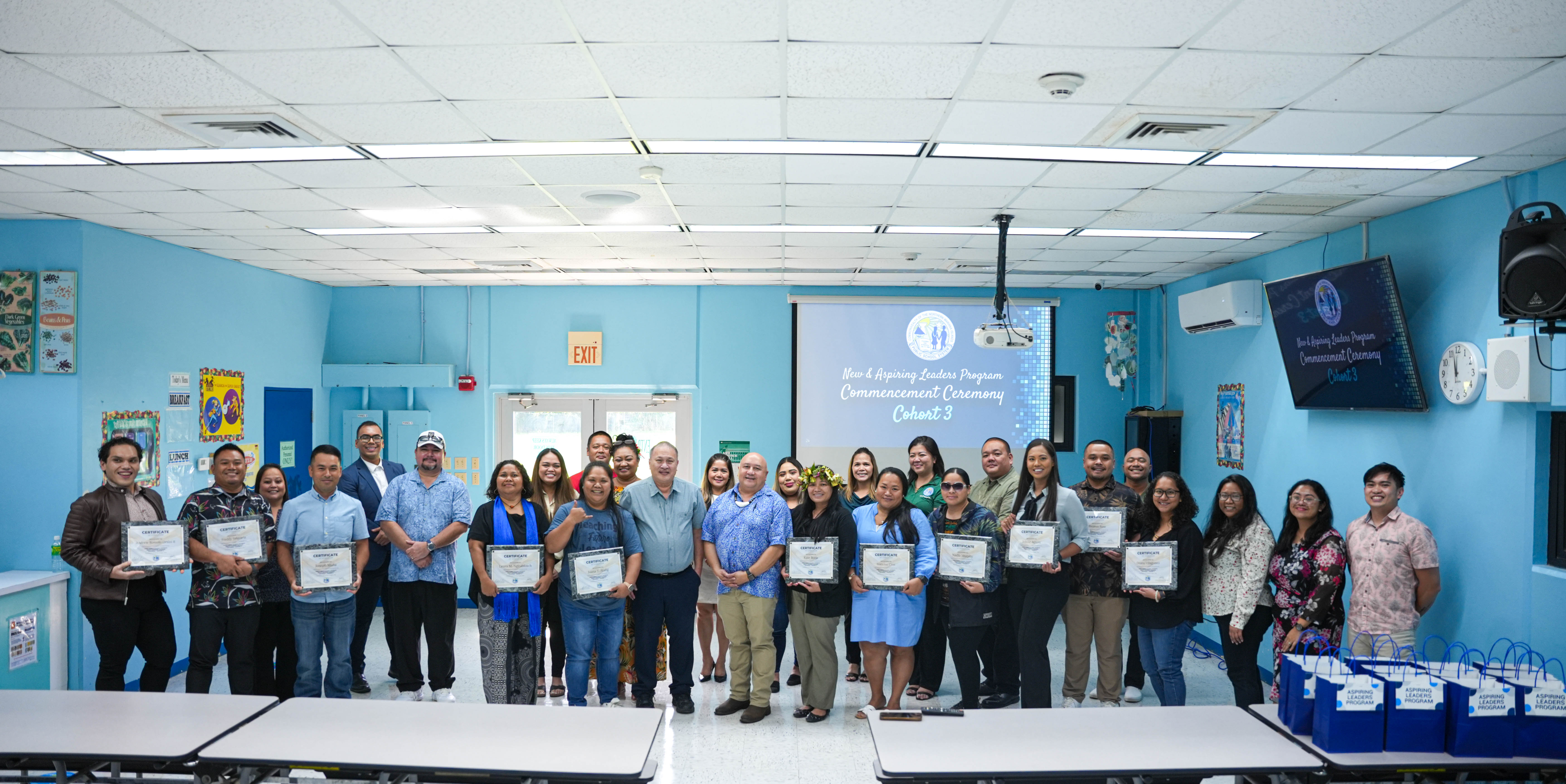 Twelve school administrators and educators have completed the Public School System’s New & Aspiring Leaders Program.