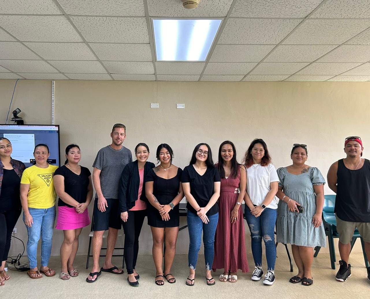 The "Social Media Mastery — Boost Your Business Online” training was conducted by Rota native Heaven Griffin.