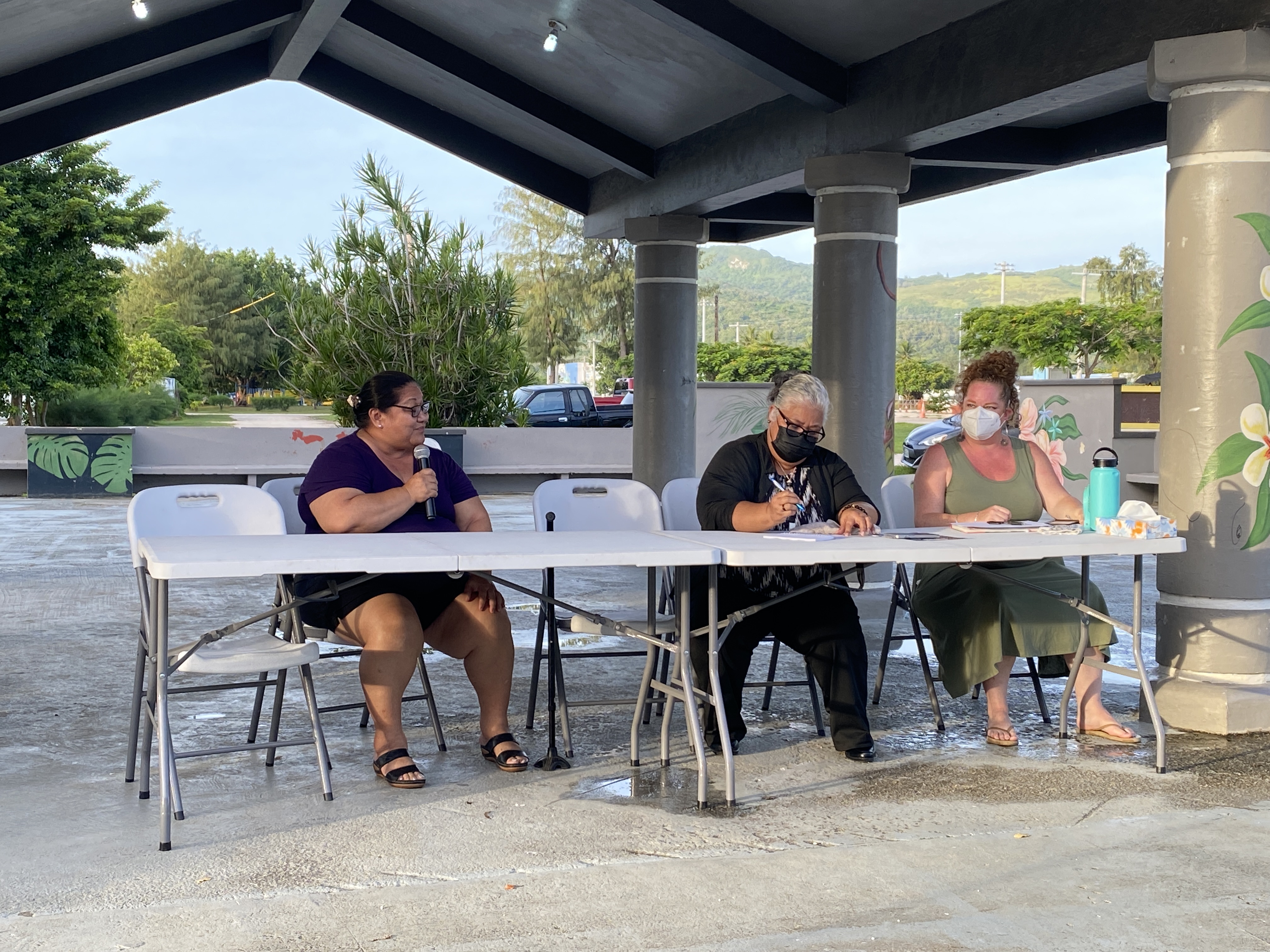 Liana Hofschneider is against the proposed construction of the cultural events center.