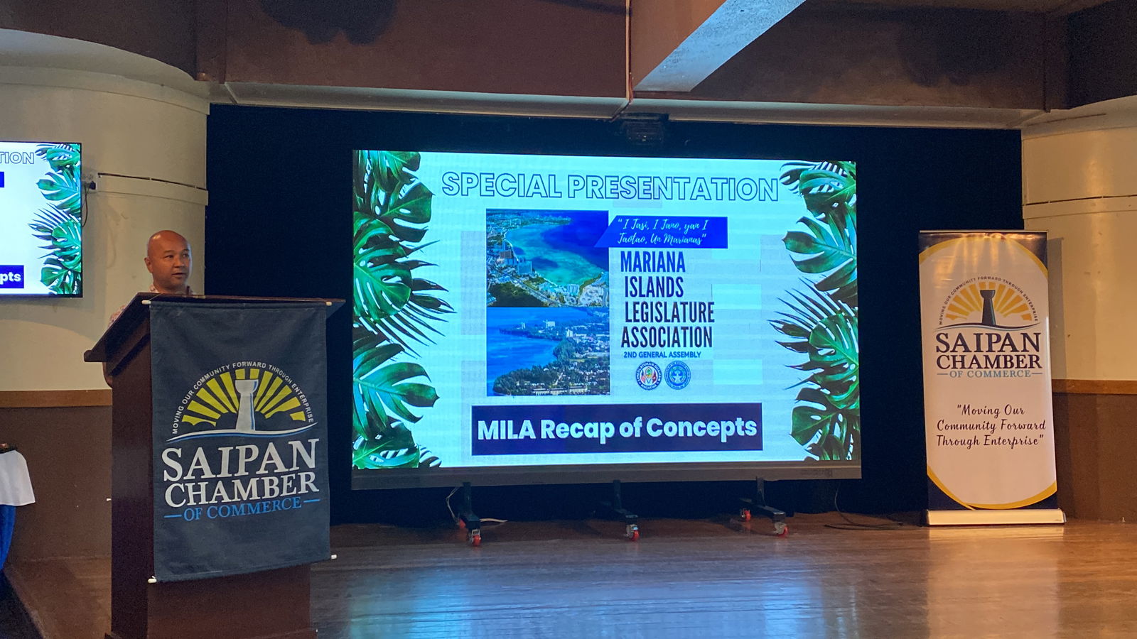 Joe Guerrero, president of the Saipan Chamber of Commerce, supports cabotage exemptions and the CNMI-Guam visa waiver program.  
