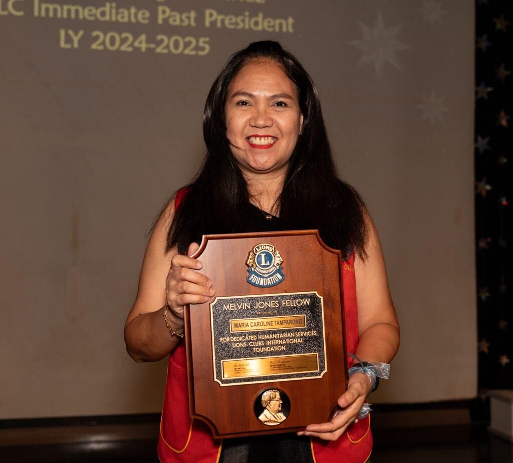 Saipan Unity Lions Club’s 2024-2025 president, Caroline Tamparong.