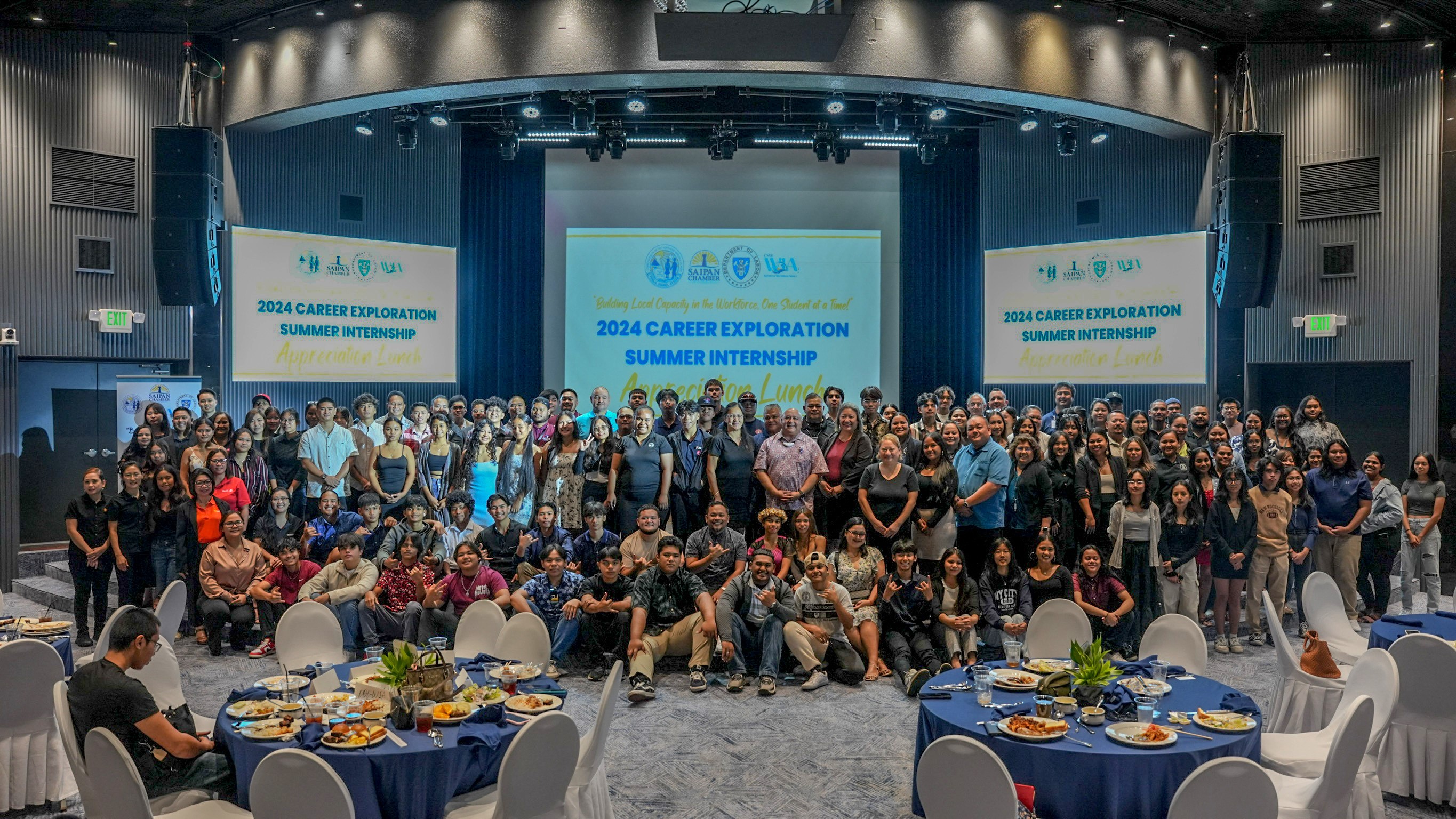 The Saipan Chamber of Commerce hosted an appreciation luncheon for the Career Exploration Internship Program participants and partners at the Kensington Hotel on Friday, Aug. 16.