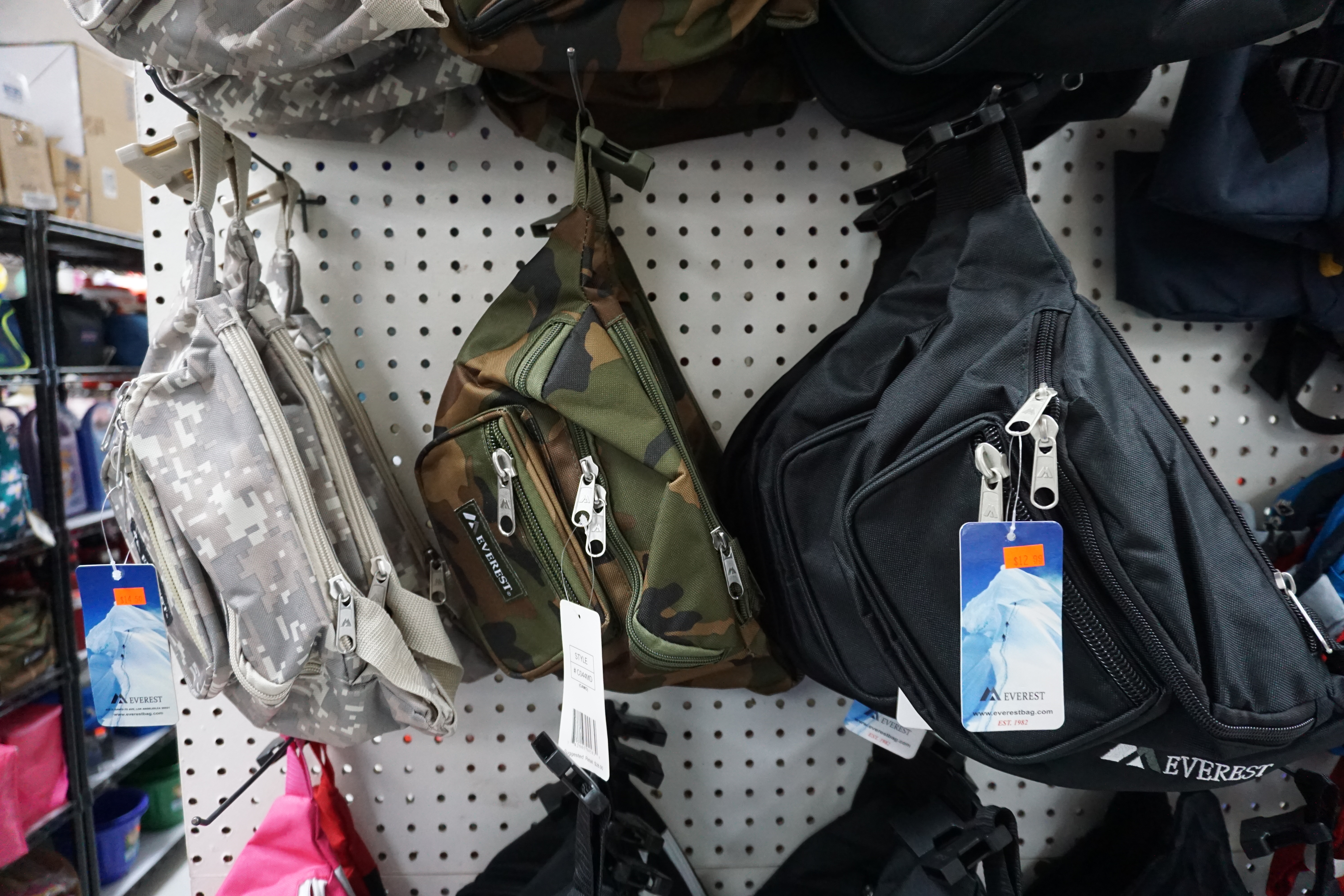 Fanny packs are also 10% off at National Office Supply.