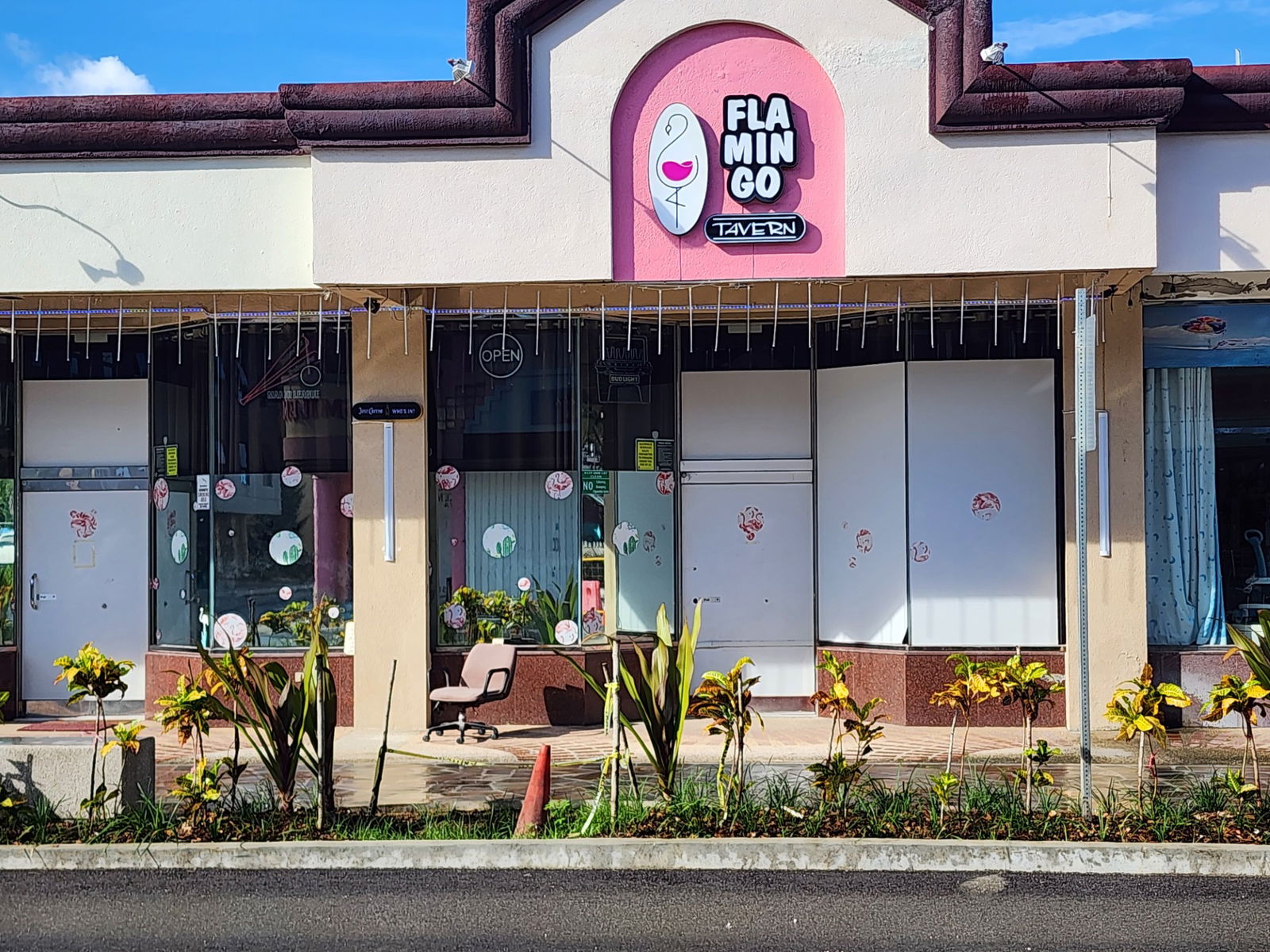 Flamingo Tavern at the Paseo de Marianas in Garapan.