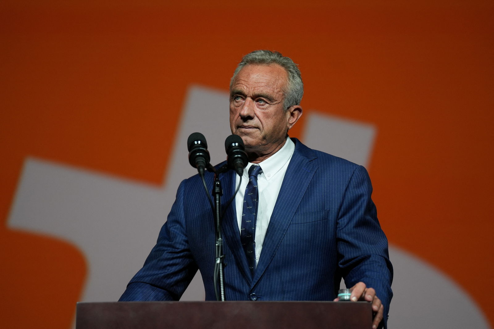 Independent presidential candidate Robert F. Kennedy Jr speaks at Bitcoin 2024 in Nashville, Tennessee, July 26, 2024.REUTERS