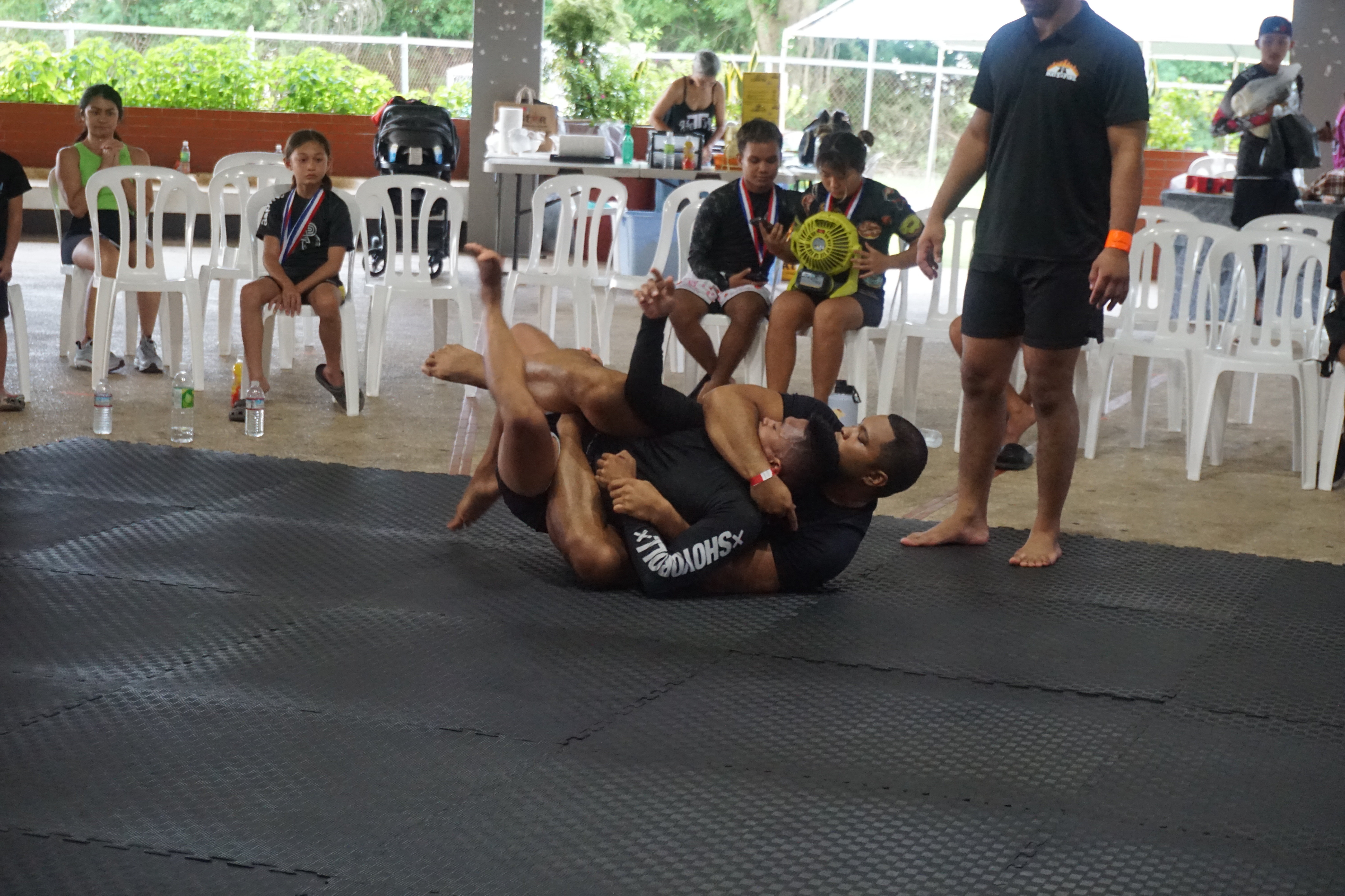 Bryan Deleon Guerrero had his work cut out of him as he faced the much larger Ryan Babauta.