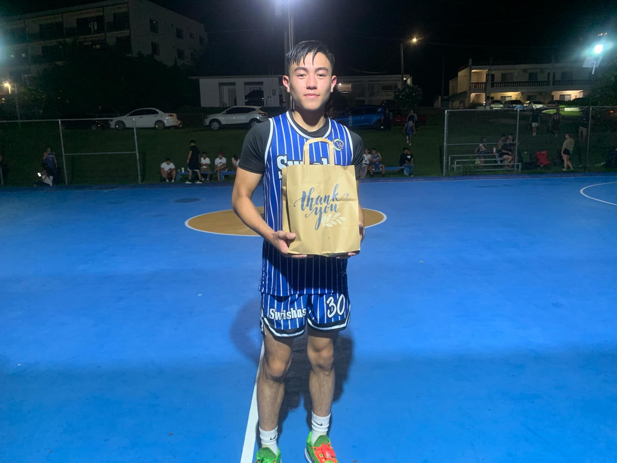 Swisha's Steve King is Player of the Game.