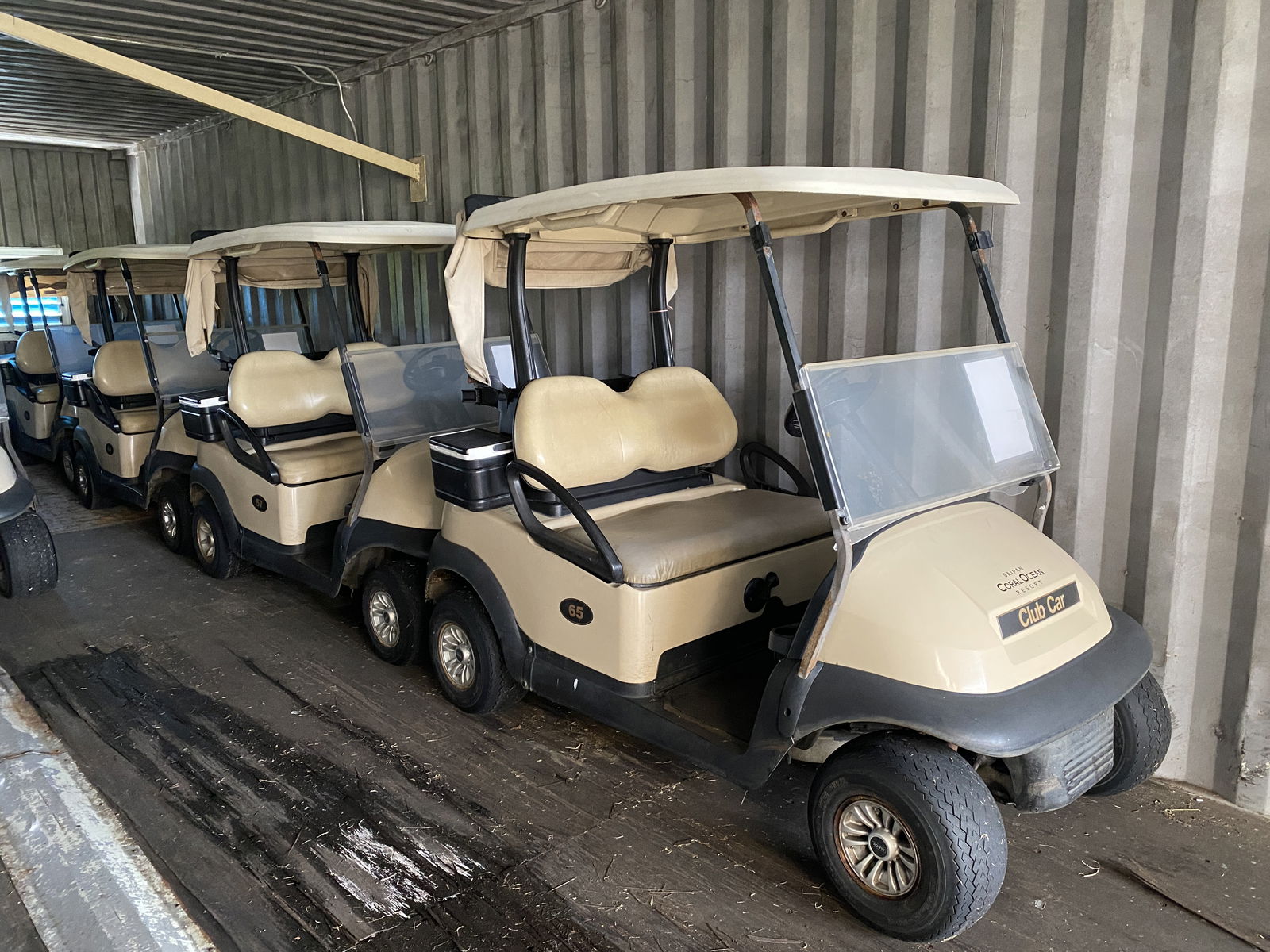Two of these golf carts were stolen from Coral Ocean Point.  