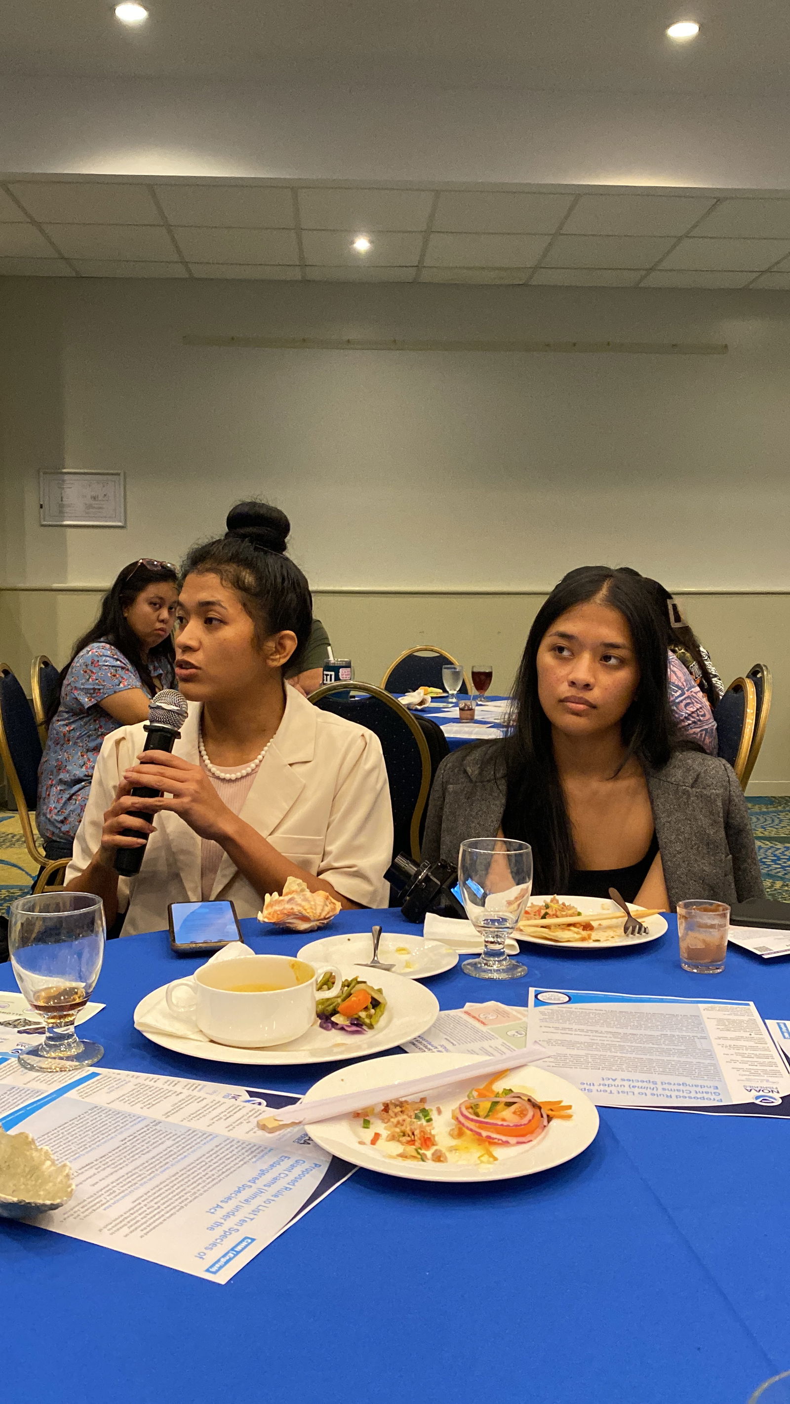 Kalani Reyes is concerned that the proposed rule changes, which would list certain giant clams as endangered or extinct, will impact local jewelry makers.