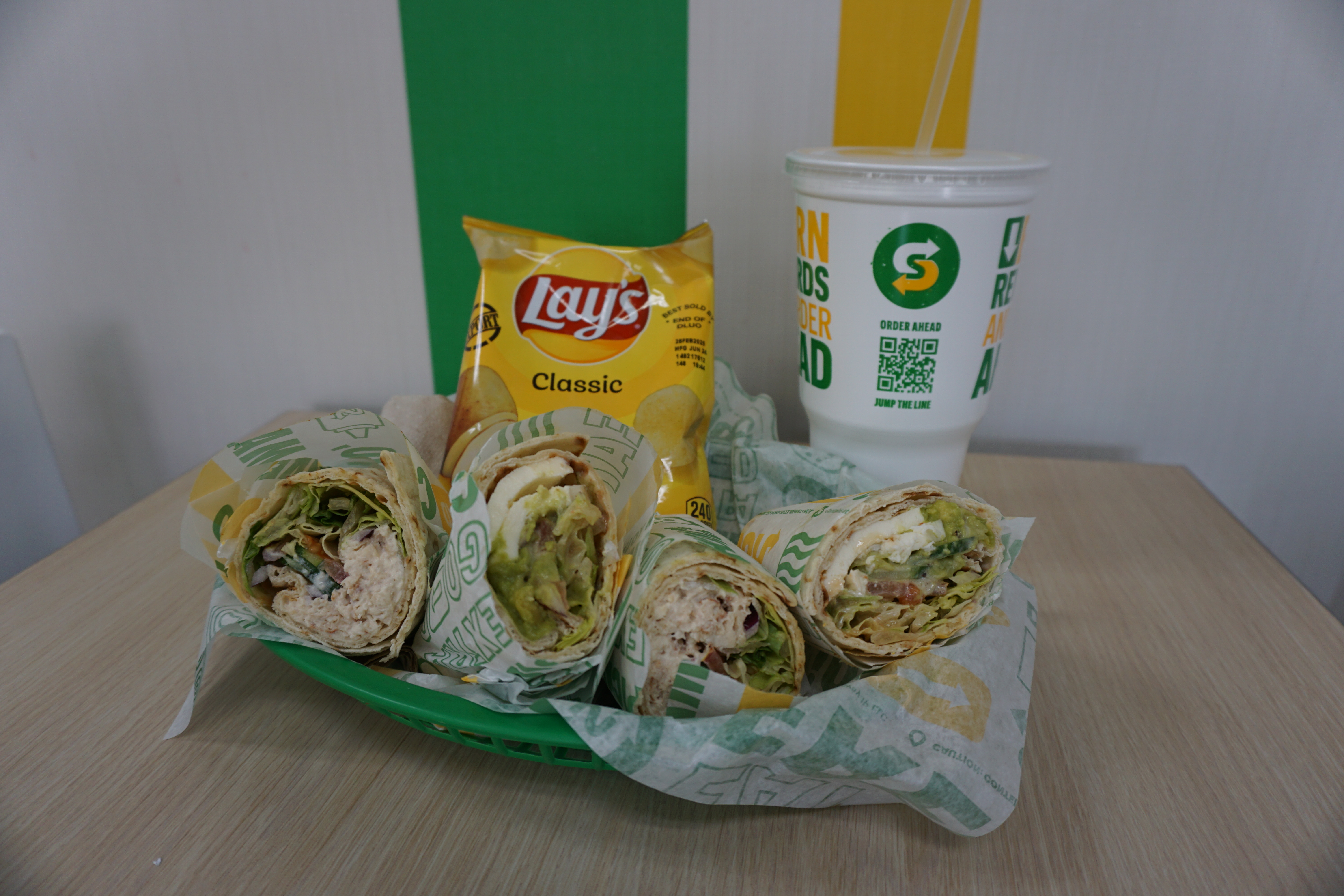 The best part about the Subway Series Wraps is that they fill you up, but don't slow you down.