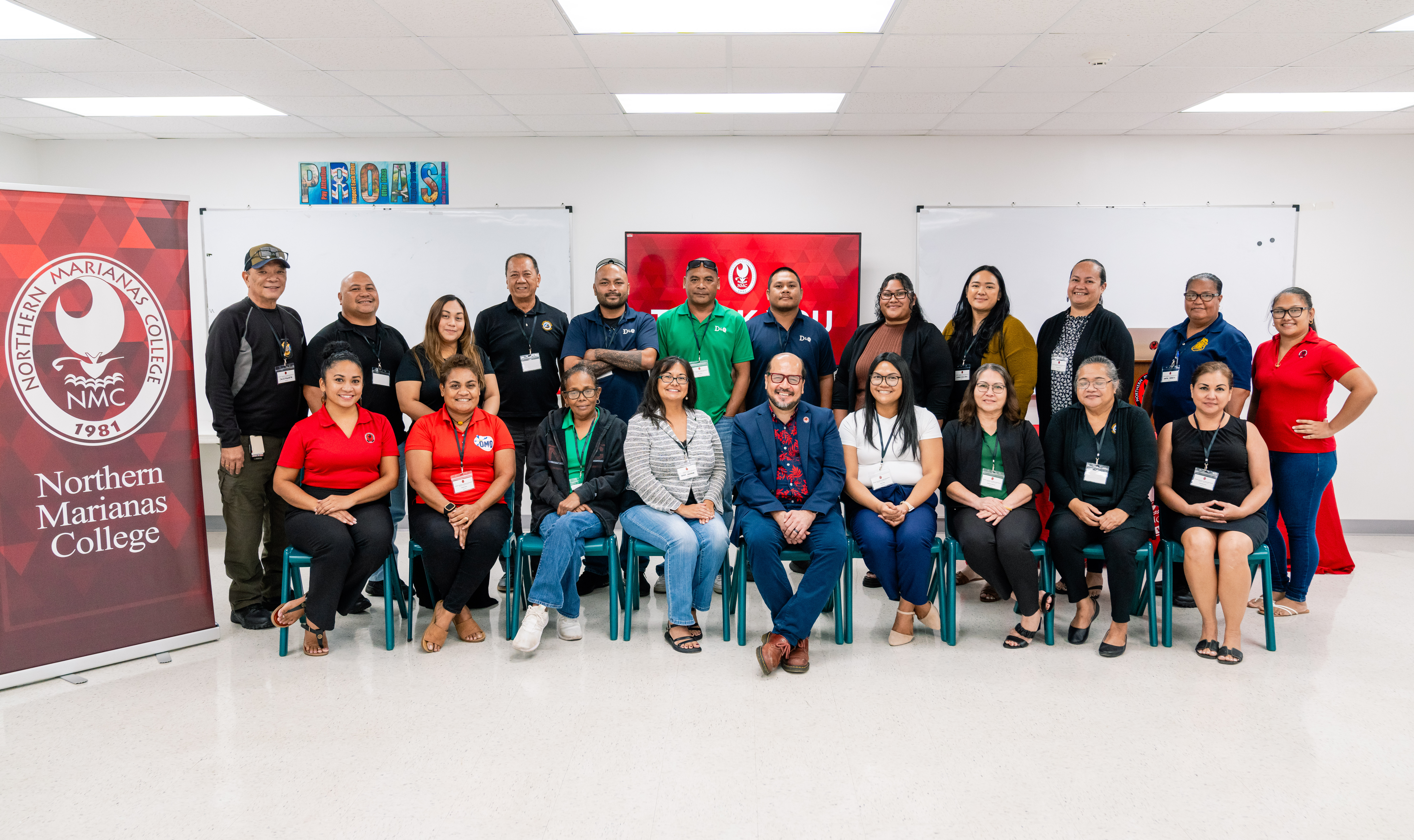 Participants of the Saipan Chamber of Commerce 3rd Quarter Professional Development as facilitated by the Northern Marianas College’s Community Development Institute completed the training during Session 2.