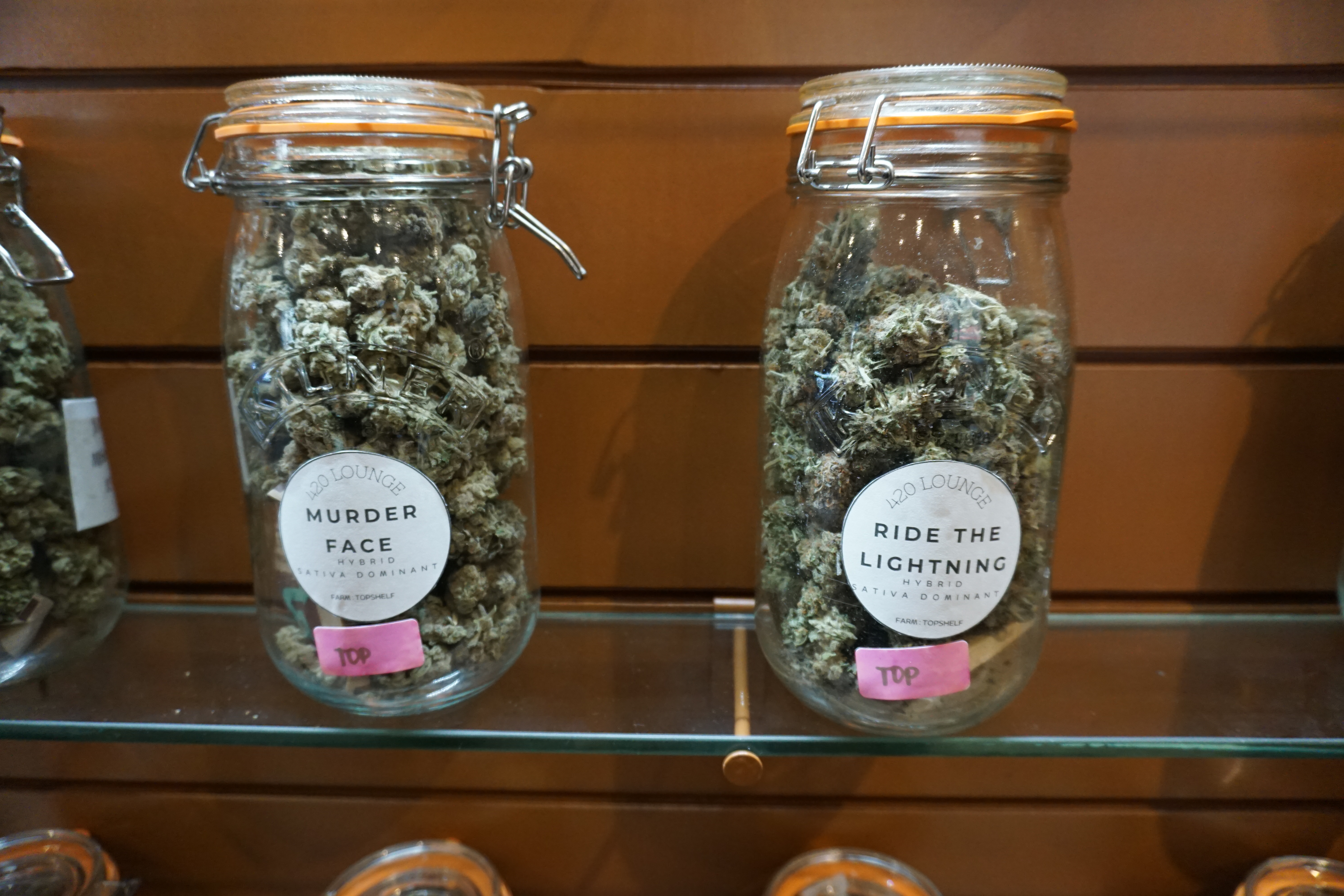 Ed Ada says Murder Face and Ride the Lightning are in high demand at 420 Lounge.