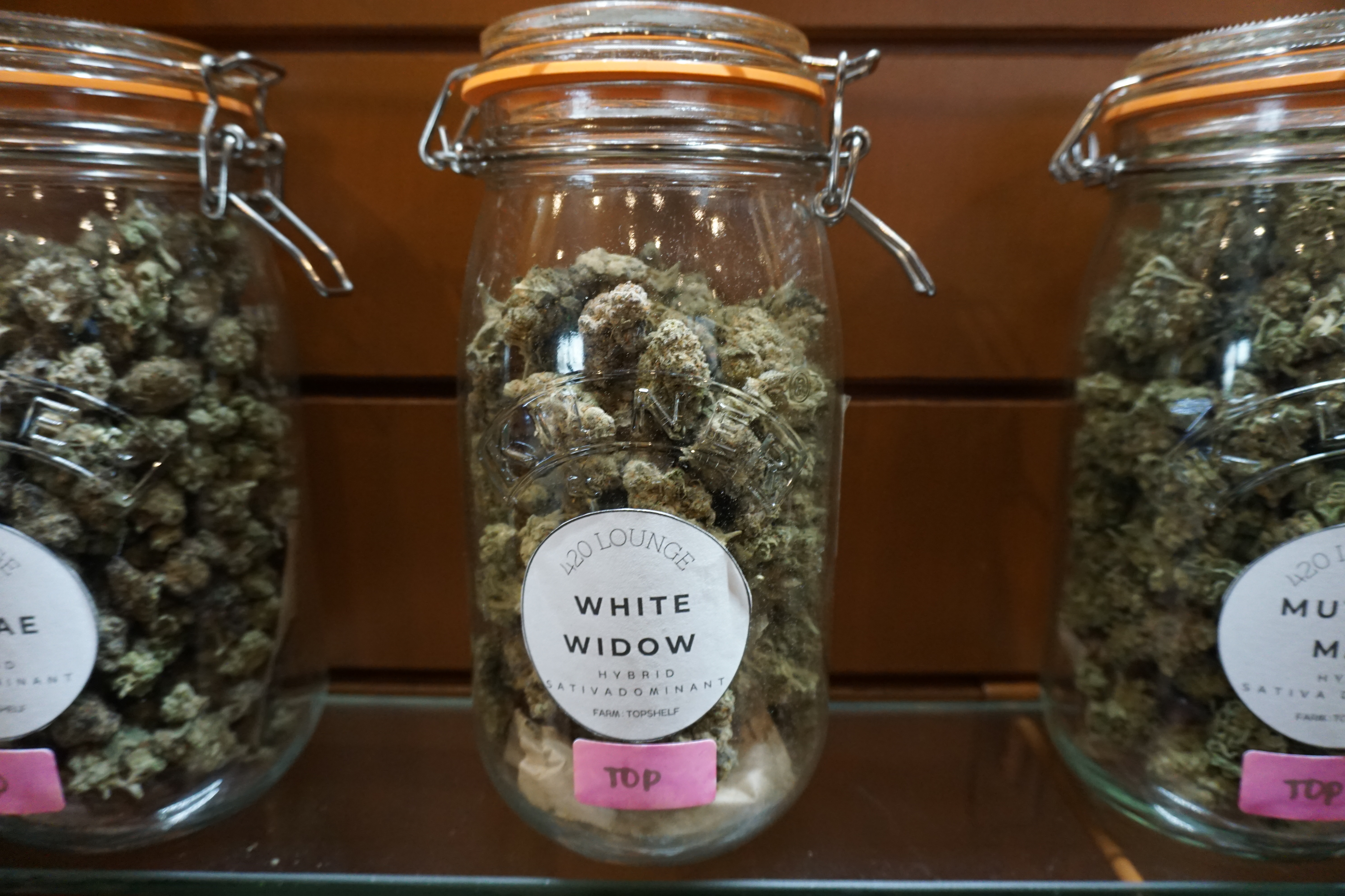 White Widow is a popular product at 420 Lounge​.