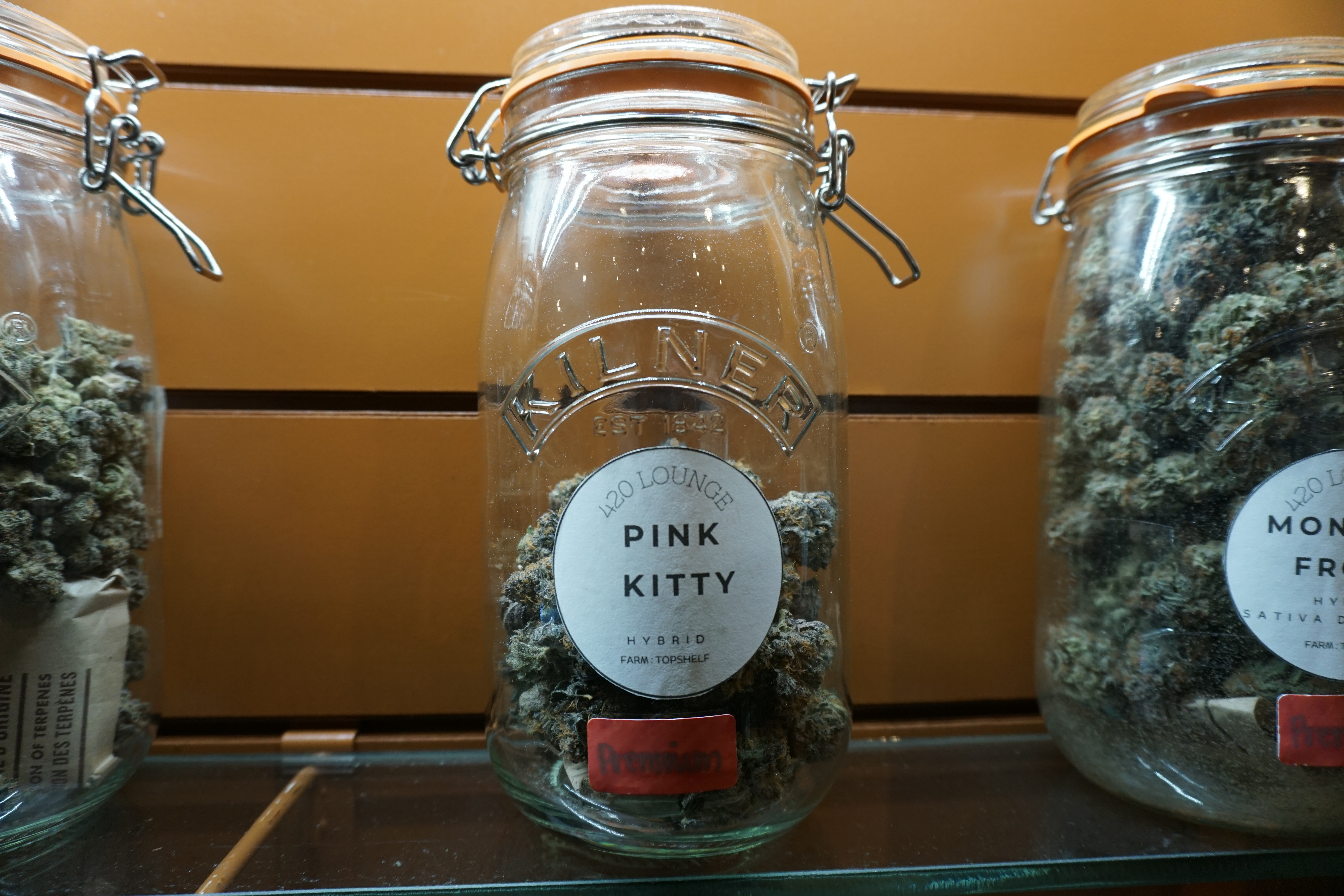 Pink Kittty is a top seller​.