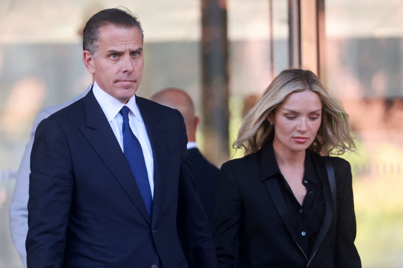 Hunter Biden, son of President Joe Biden, and his wife Melissa leave the federal court building, in Los Angeles, California, Sept. 5, 2024.