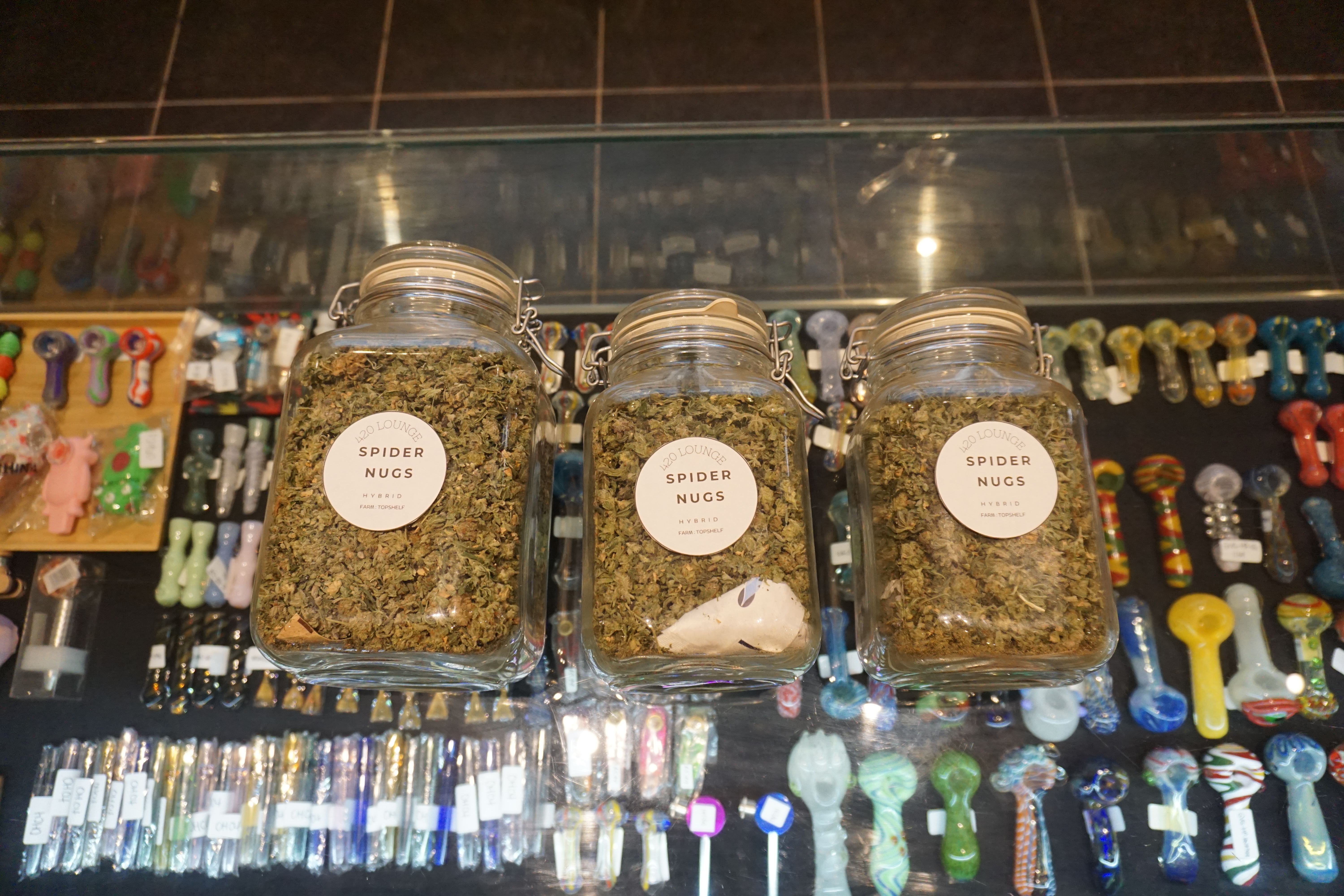 Spider Nugs are available at 420 Lounge.