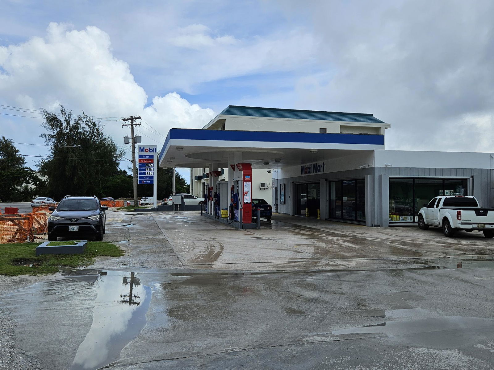 The Susupe Mobil Gas Station