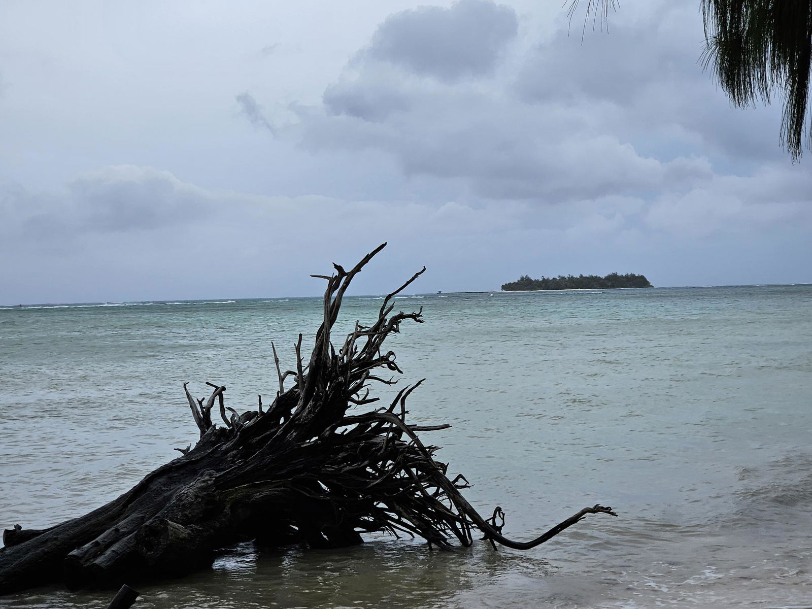 Managaha as seen on Micro Beach, Monday afternoon.