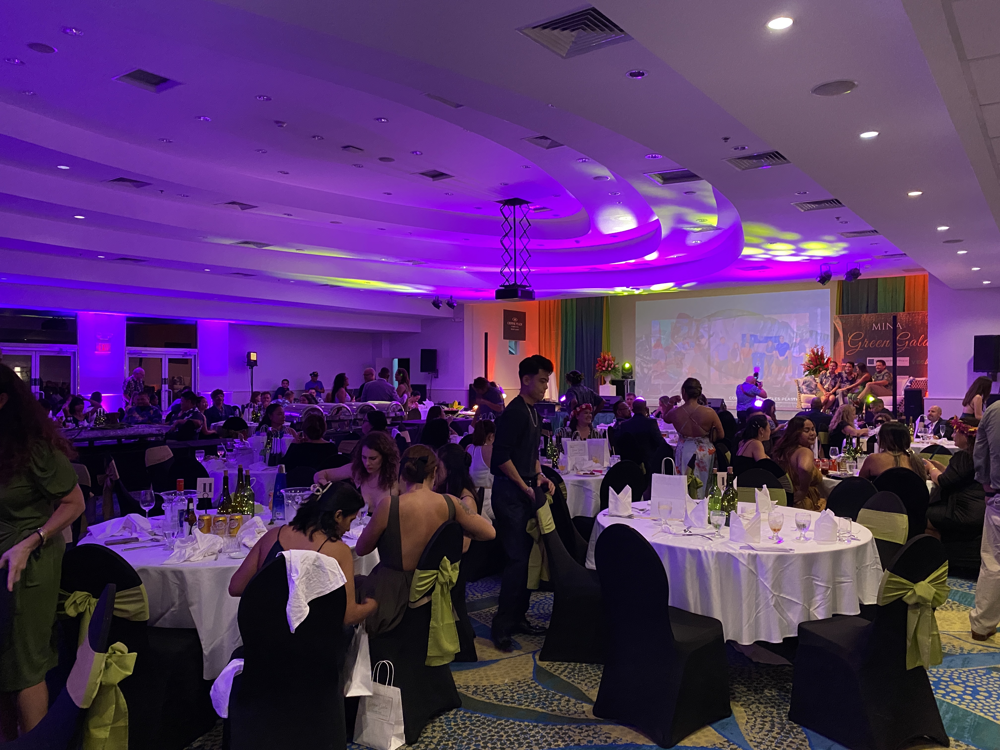 Dozens of residents attended this year’s Green Gala, a fundraising event that honors environmental stewards while raising funds to support the Marianas Islands Nature Alliance.. 