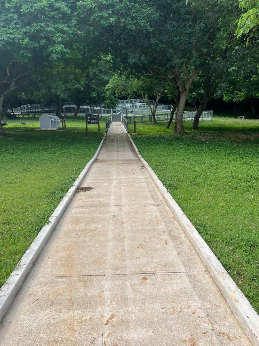 Walkways at Kalabera Cave historic site in Marpi received a facelift in September 2024 with pressure washing services by the Marianas Visitors Authority and LJ’s Lawncare Services.