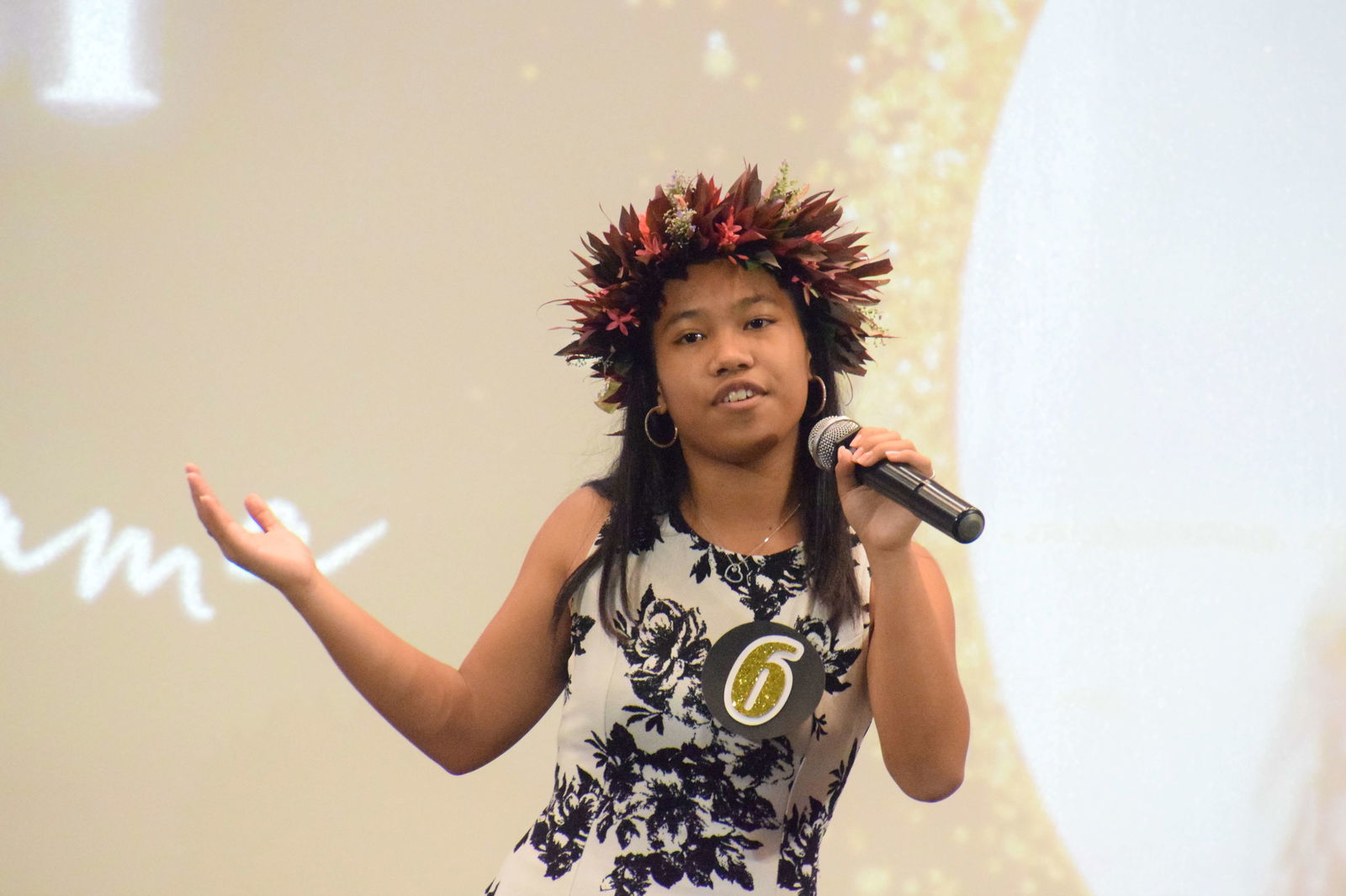 Karlymae Lizama placed second in the competition.