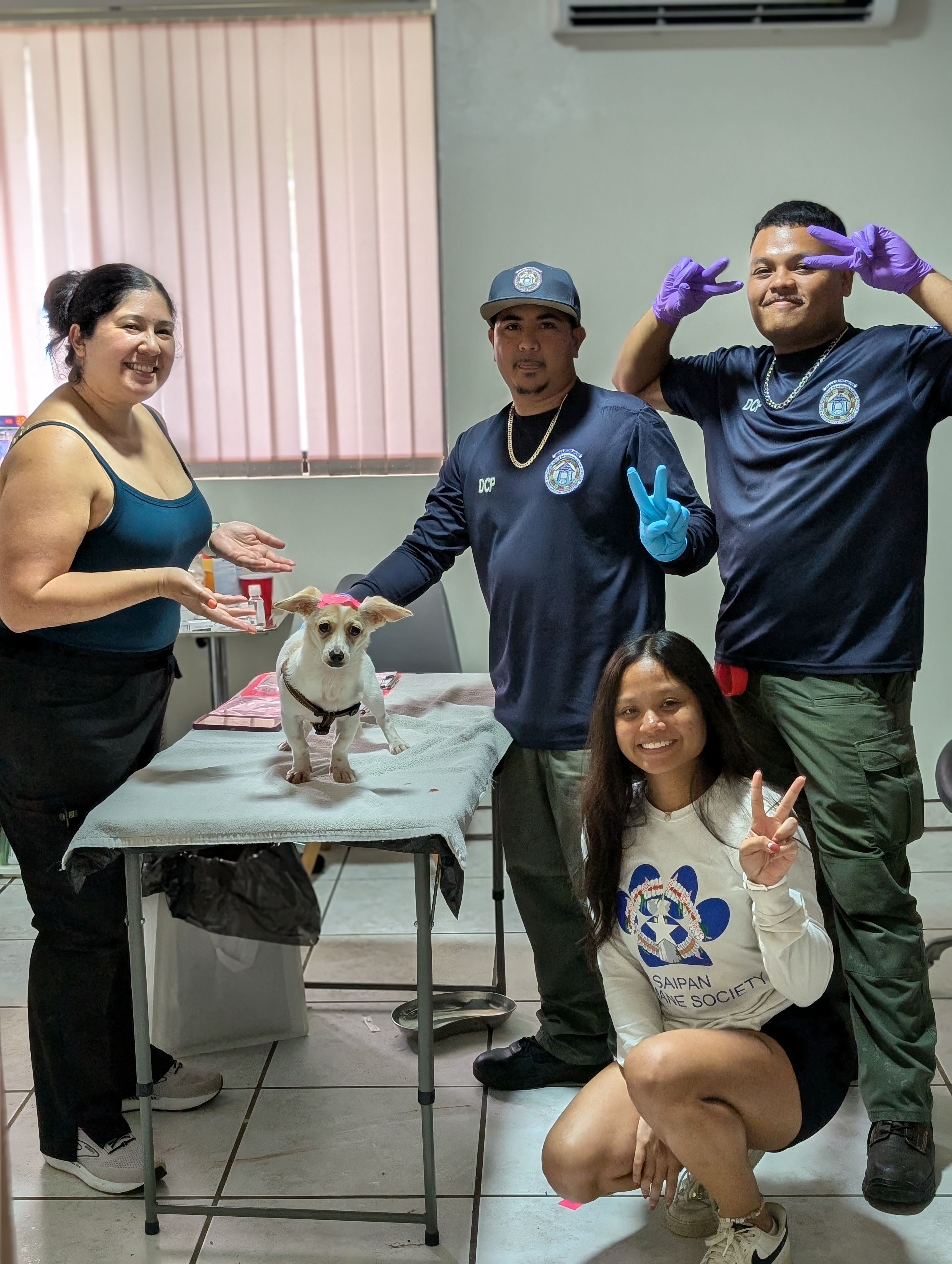 Saipan Humane Society says the support of its partners helped make the spay and neuter clinic a success.