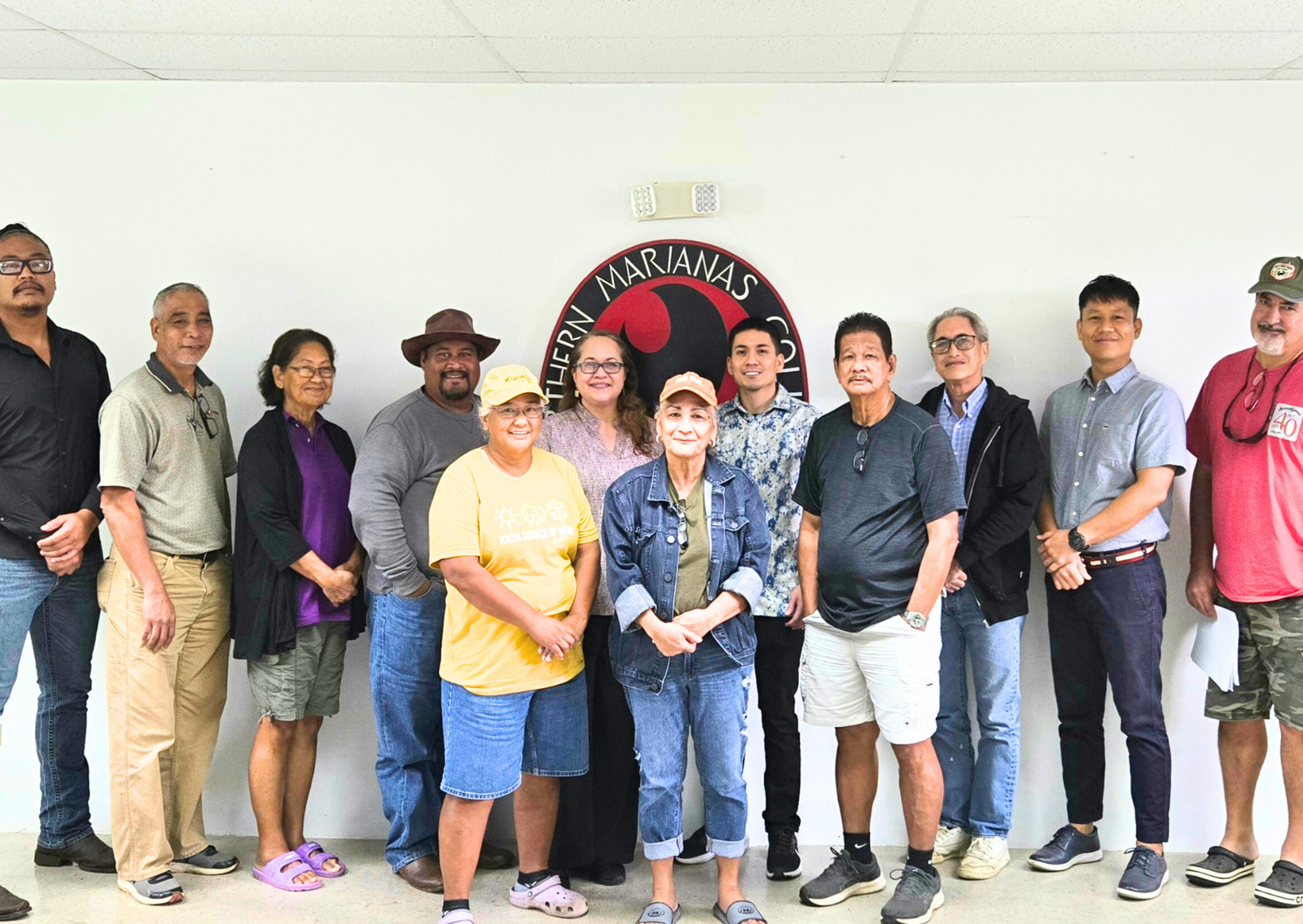 Tinian SBDC-CEDA training group photo.
