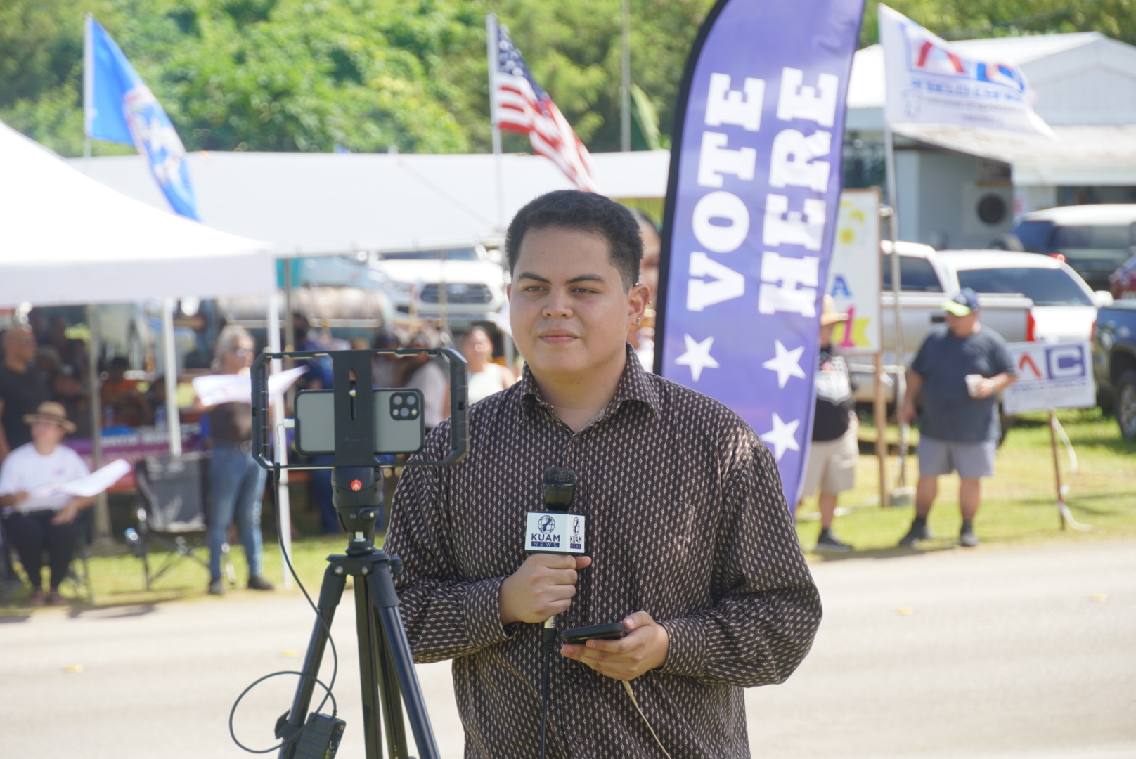 Thomas Manglona, KUAM's chief regional correspondent, has been accepted into the Obama Foundation Leaders program. 