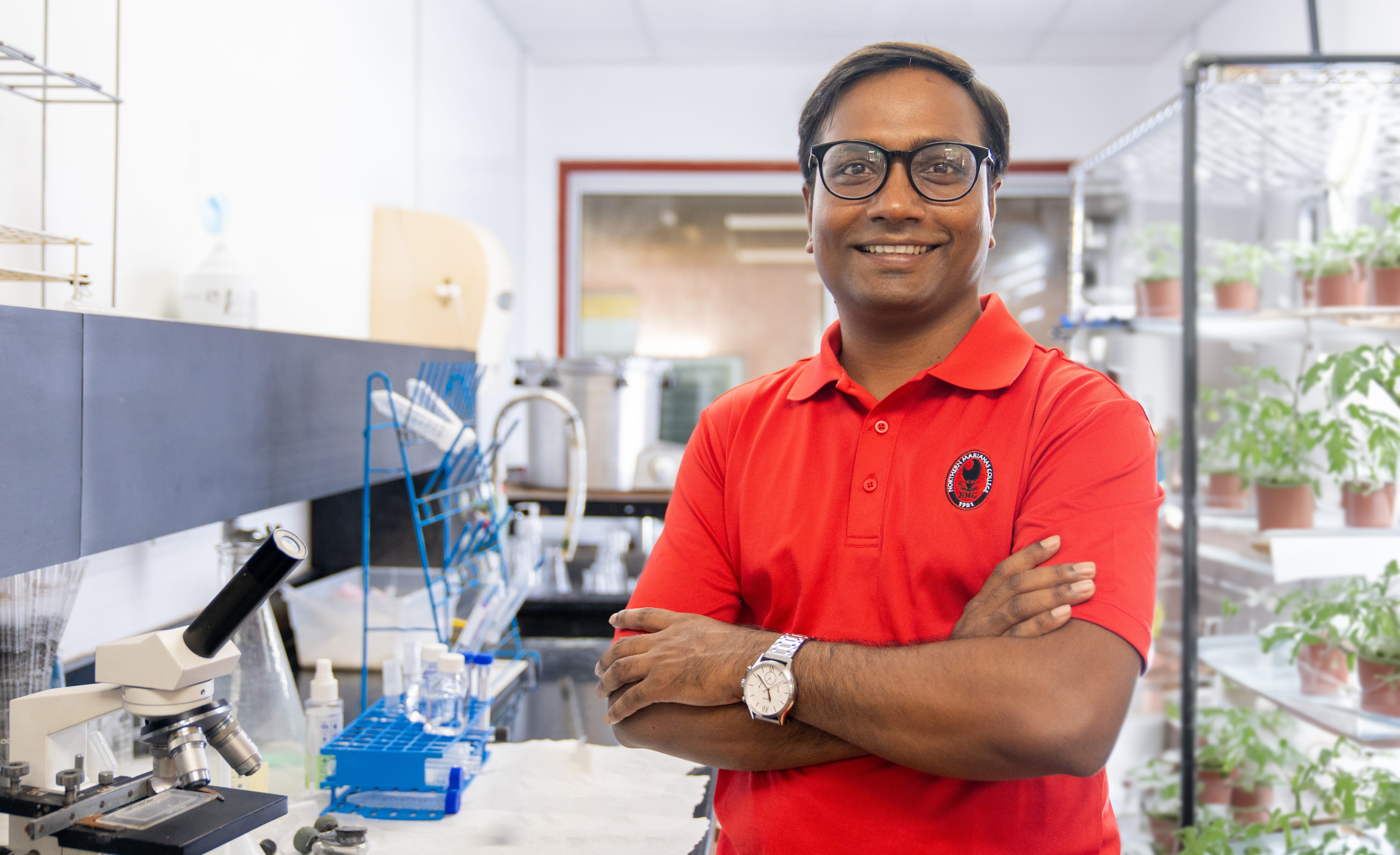 Dr. Md. Abdur Rashid Mia of the NMC-CREES Food Science Program.