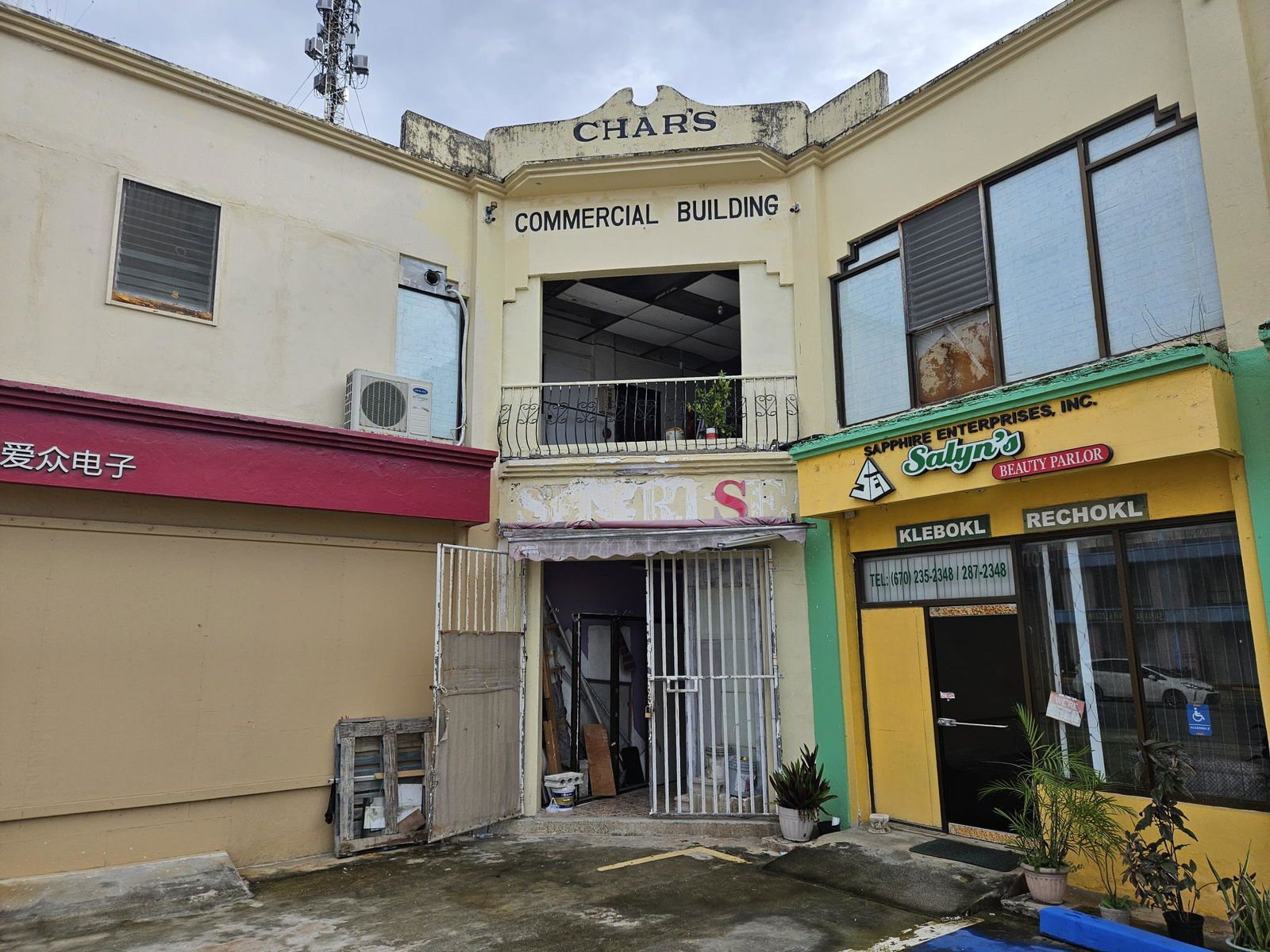 A body was found in one of the rooms on the second floor of Char’s Commercial Building in Chalan Kanoa on Tuesday evening.