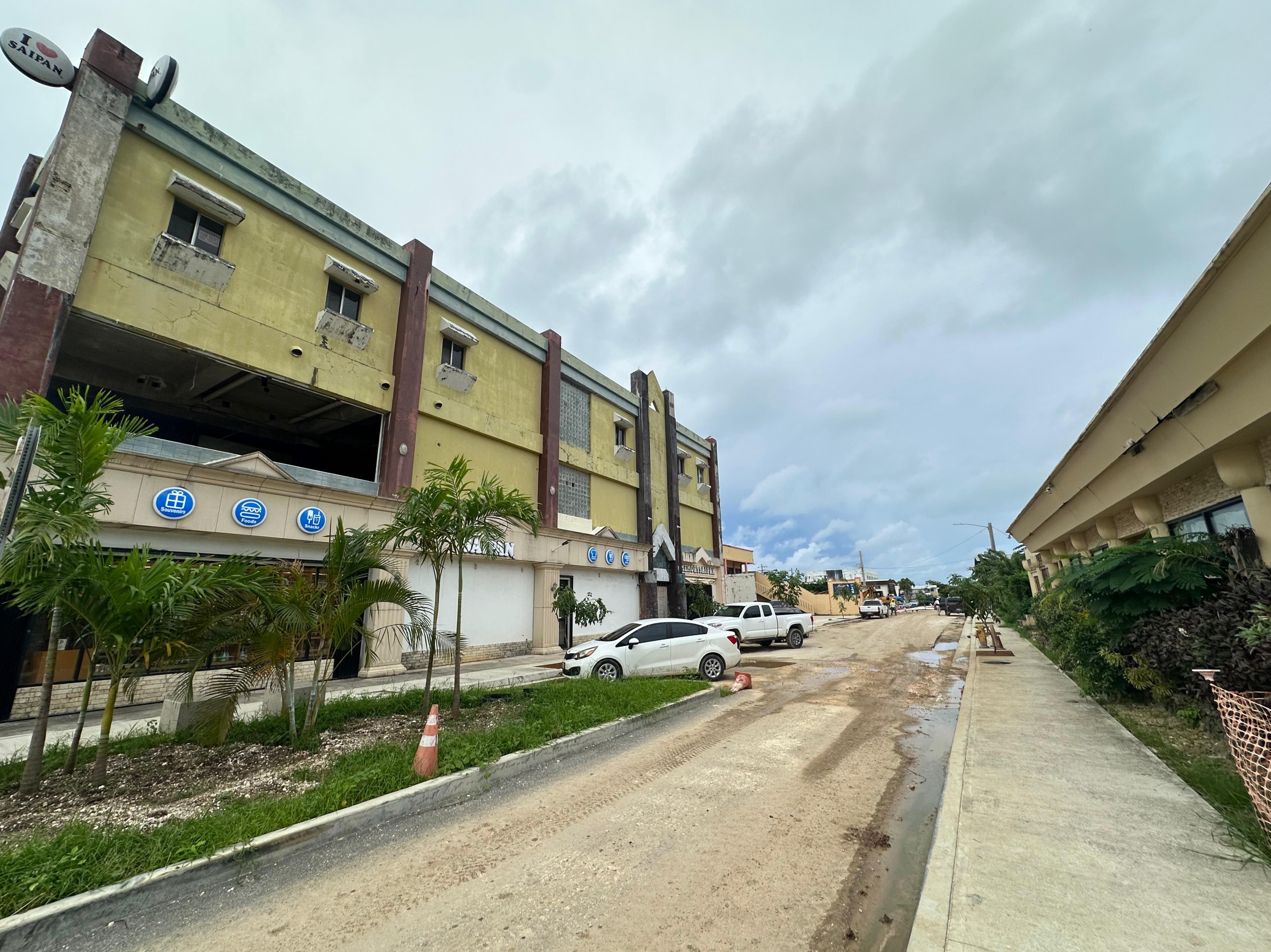 Downtown Garapan, Oct. 7, 2024.