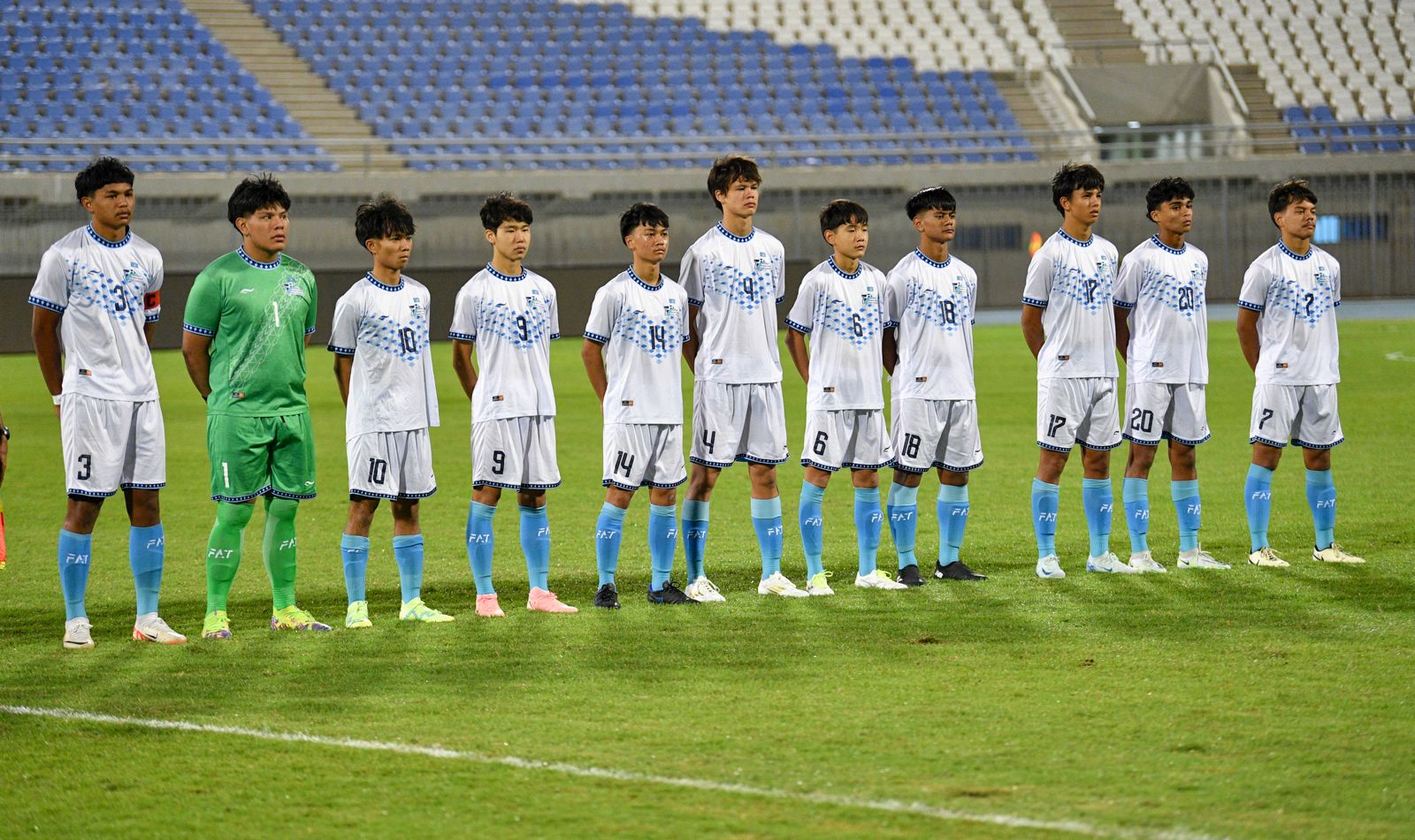 The NMI U17 Men's National Team faced Kuwait in the Asian Football Confederation U17 Asian Cup 2025 Qualifiers at the Abdullah Al Khalifa Stadium in Salmiya, Kuwait on Monday, CNMI time.