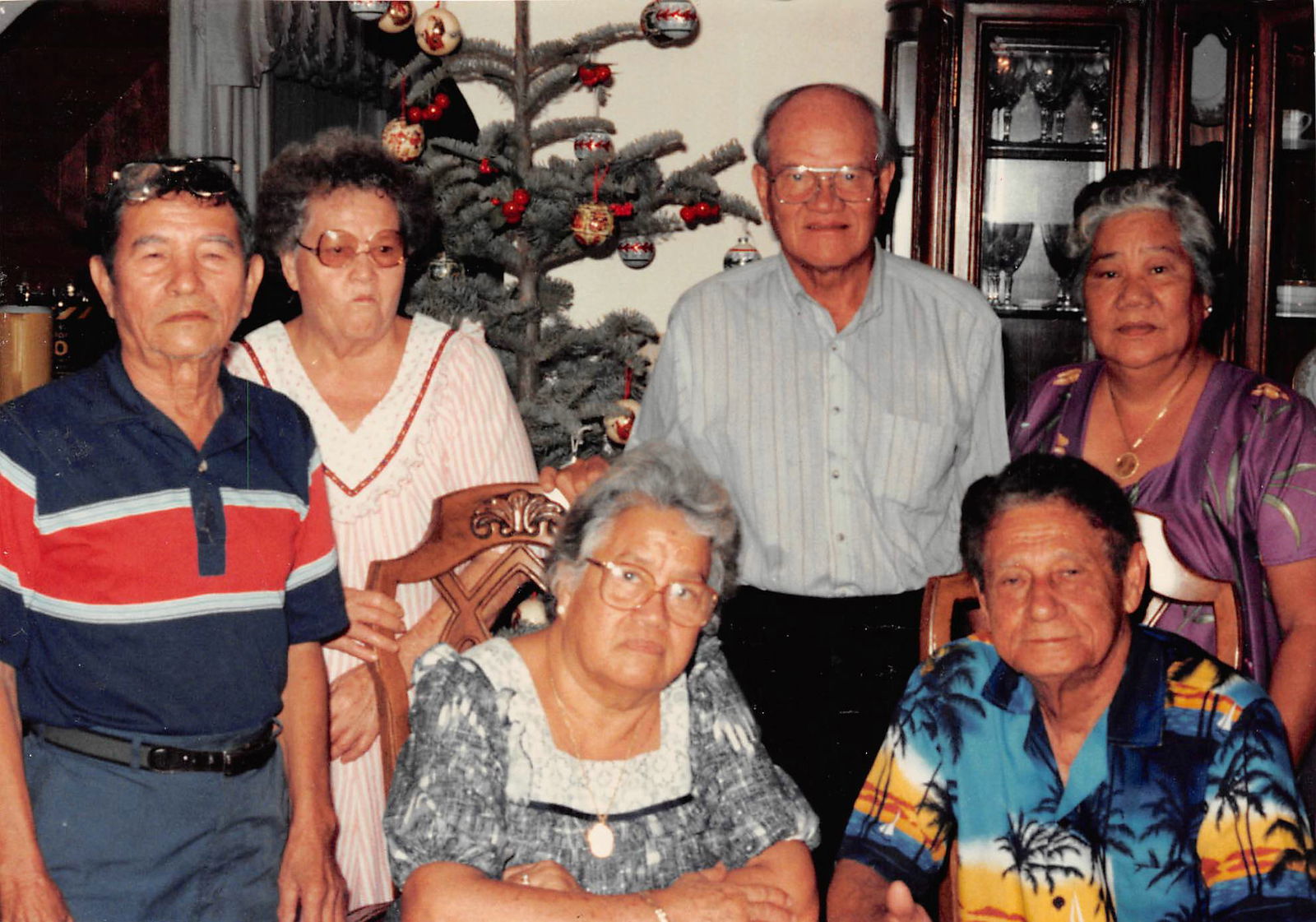 Couple Herman Jose “Tun Herman Pan” and Maria Julian “Tan Marikita Pan” with their in- laws: Manuel and Cecilia Sablan (Deda), and Jose and Soleda Tenorio (Joeten).