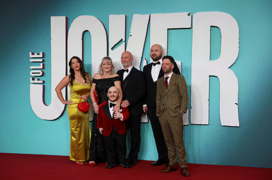 Leigh Gill attends the UK premiere of the film "Joker: Folie A Deux," at Leicester Square in London, Britain, Sept. 25, 2024.