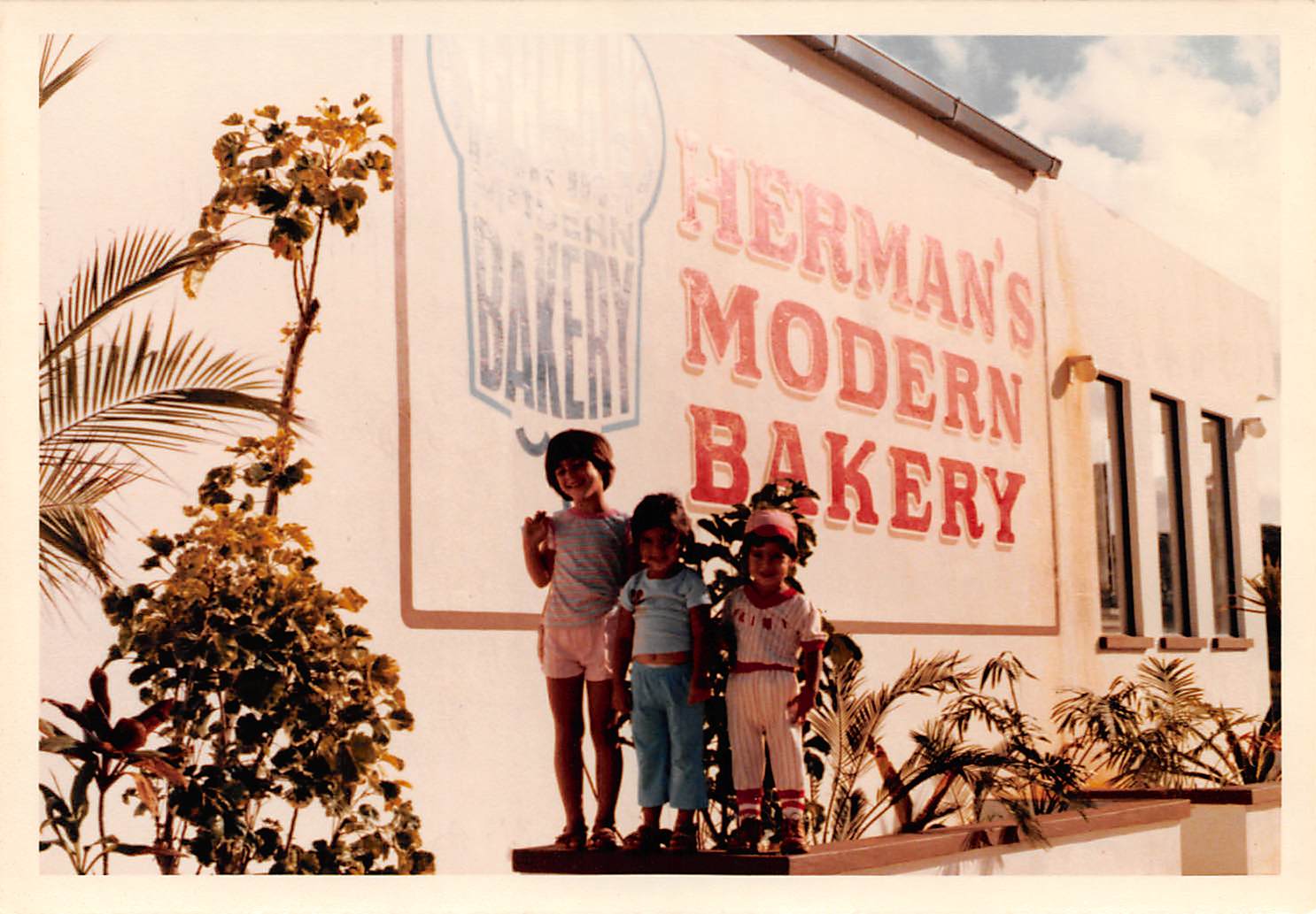 Juan Pan and Roberta's children Tracy, Jolene, and John circa 1980.