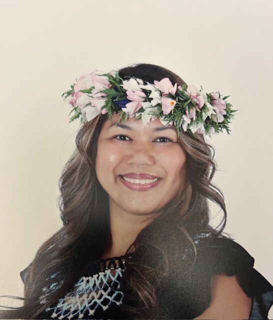 Marianas High School teacher Darlene Aldan.