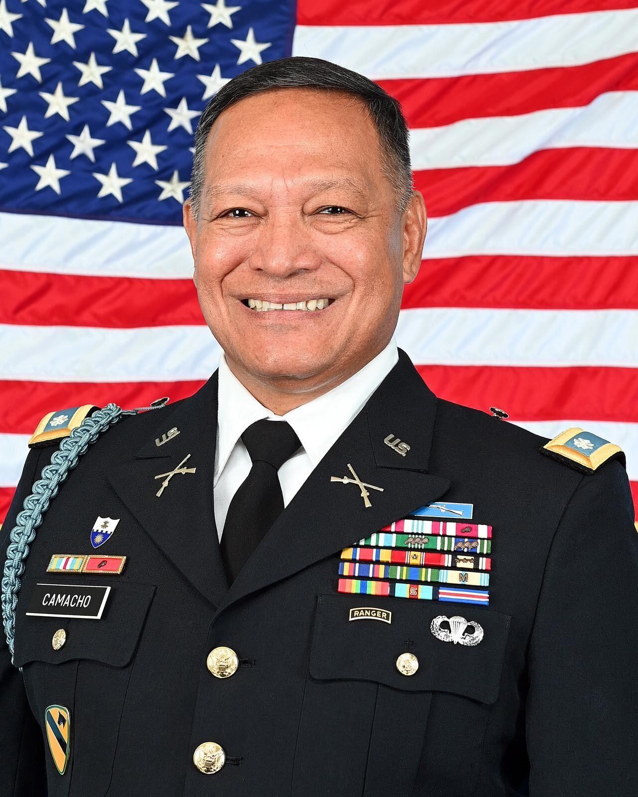 Ret. Lt. Col. Edward C. Camacho. 