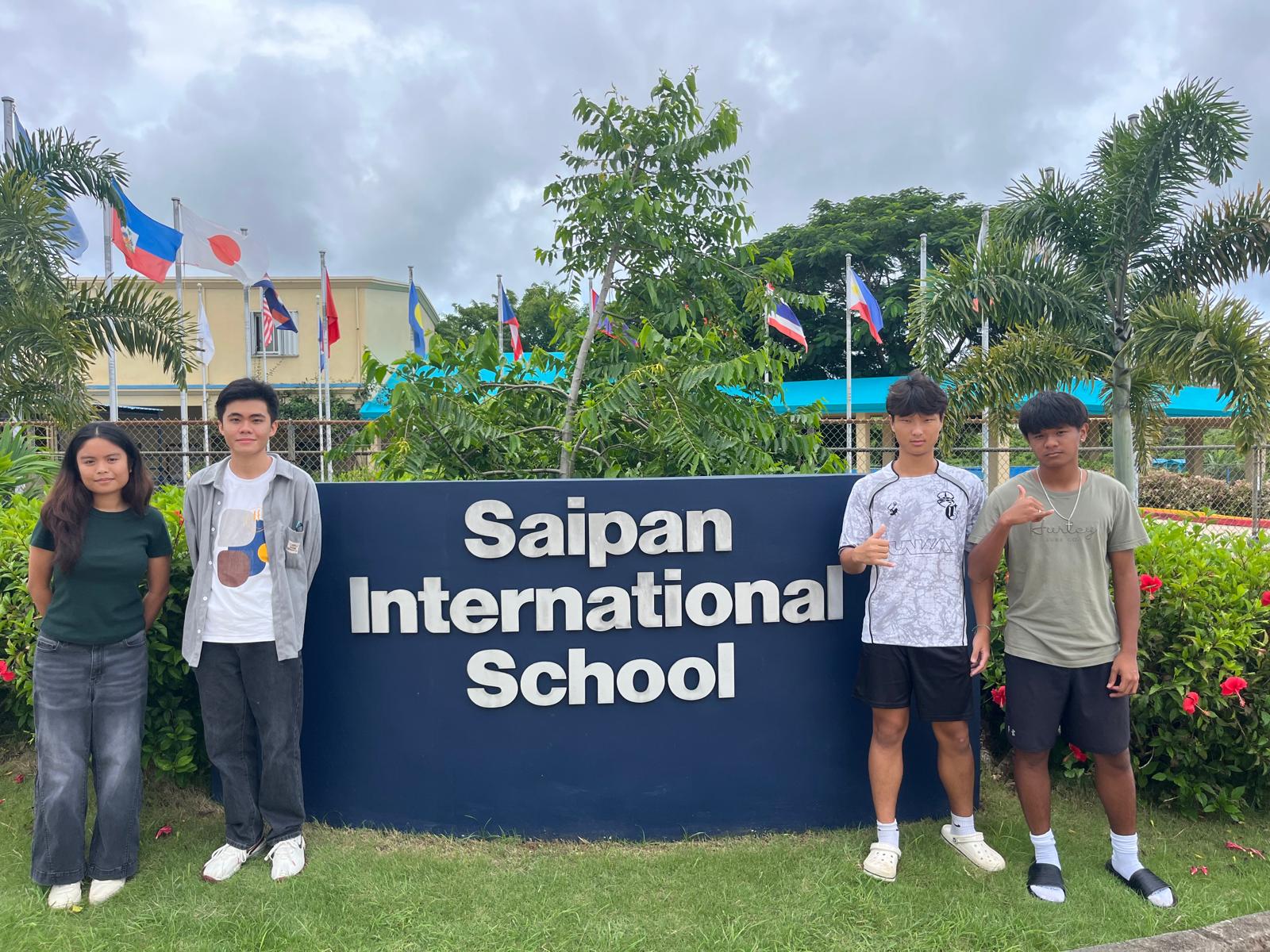 Saipan International School  seniors  Ian Song, Jackie Zhen, MJ Magno, and Christian Newman have been named finalists in the Questbridge National College Match Program.