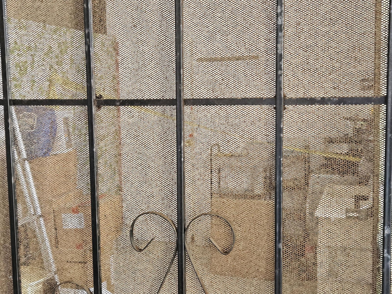 The room on the 2nd floor of Char’s Commercial Building where a decomposing body was found on Tuesday evening.