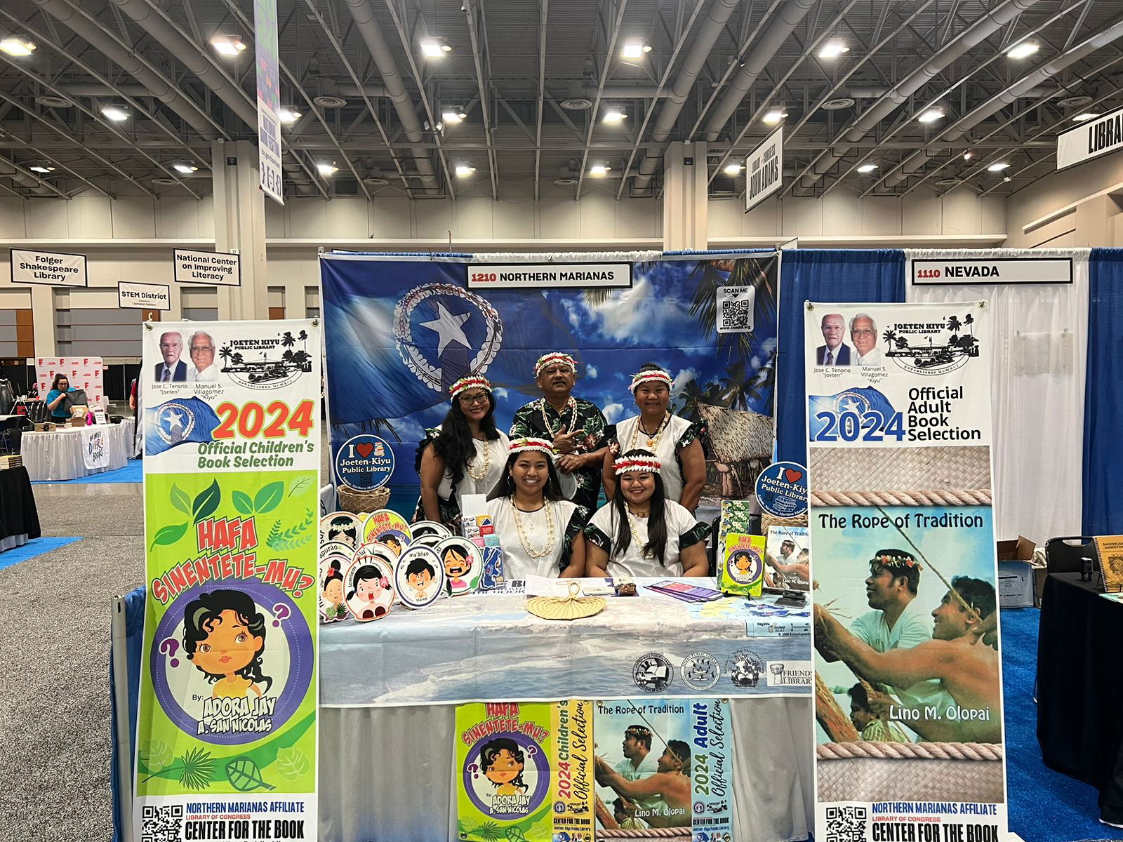 Team JKPL at the National Book Festival in Washington, D.C.