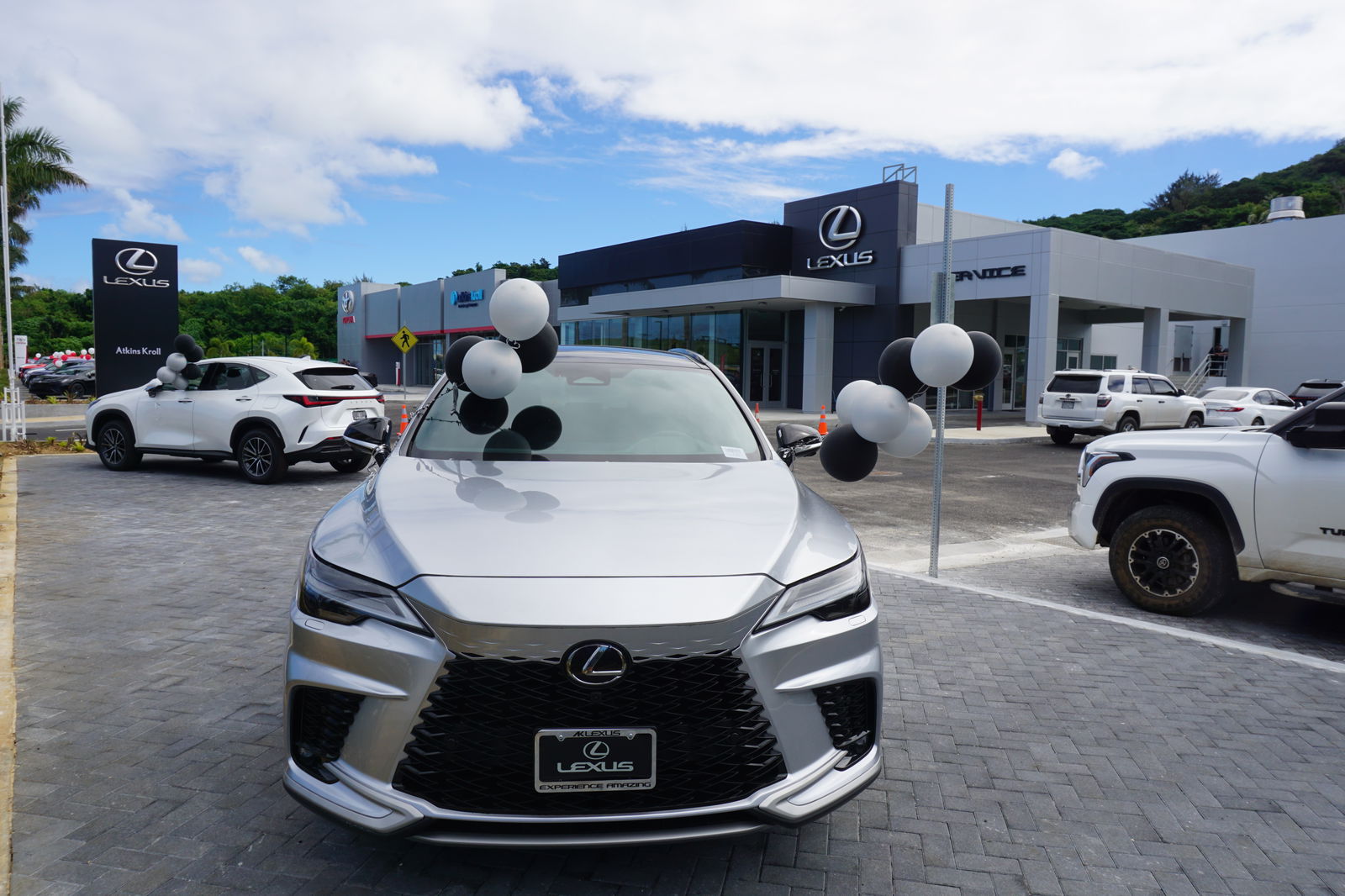 Atkins Kroll has begun operations from its new location in Puerto Rico, where it now sells Lexus vehicles in addition to Toyotas.