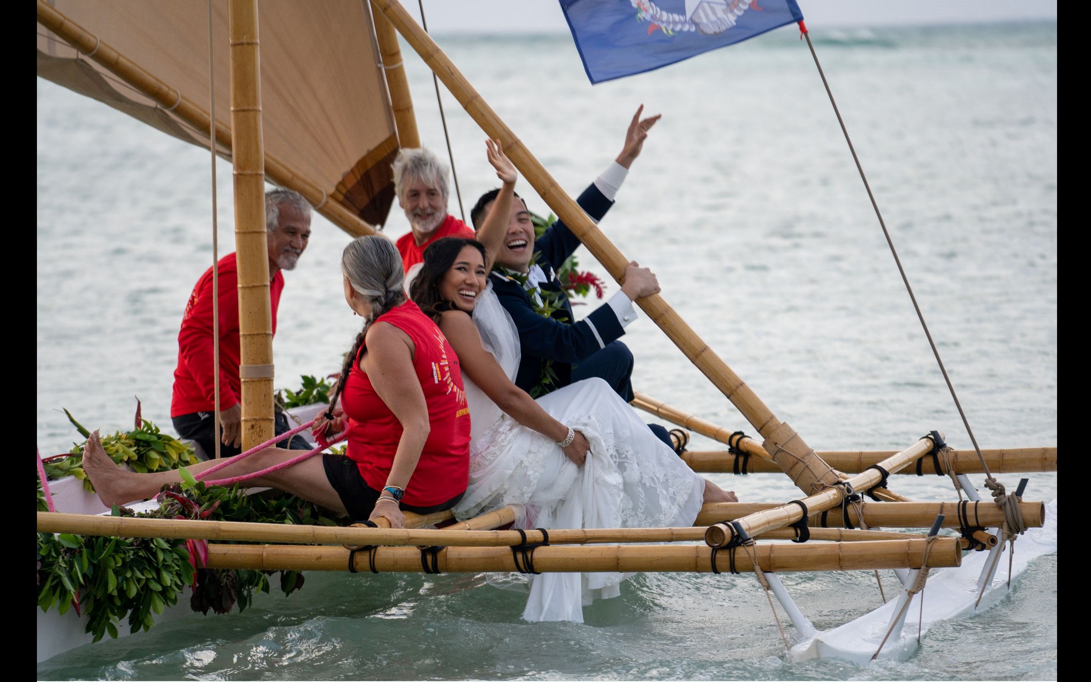 500 Sails has completed many activities as an organization during the past decade, to include being part of a beachside wedding ceremony