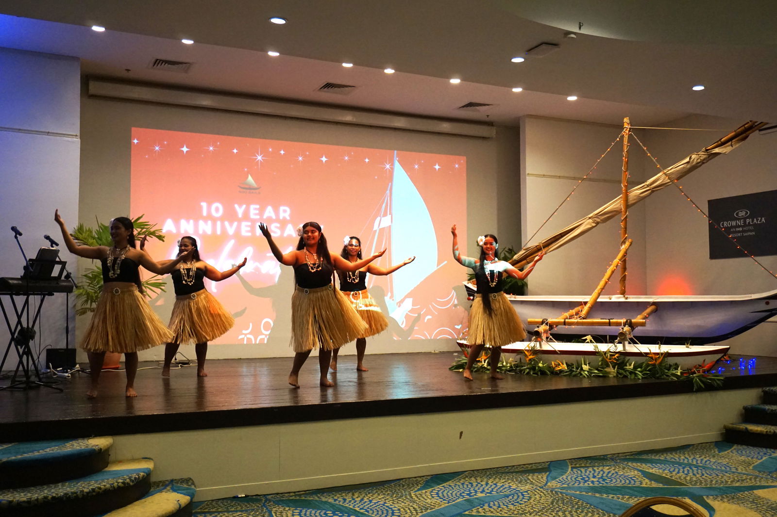 Cultural dancers perform during the 500 Sails fundraising gala at Crowne Plaza on Friday, Nov. 15.