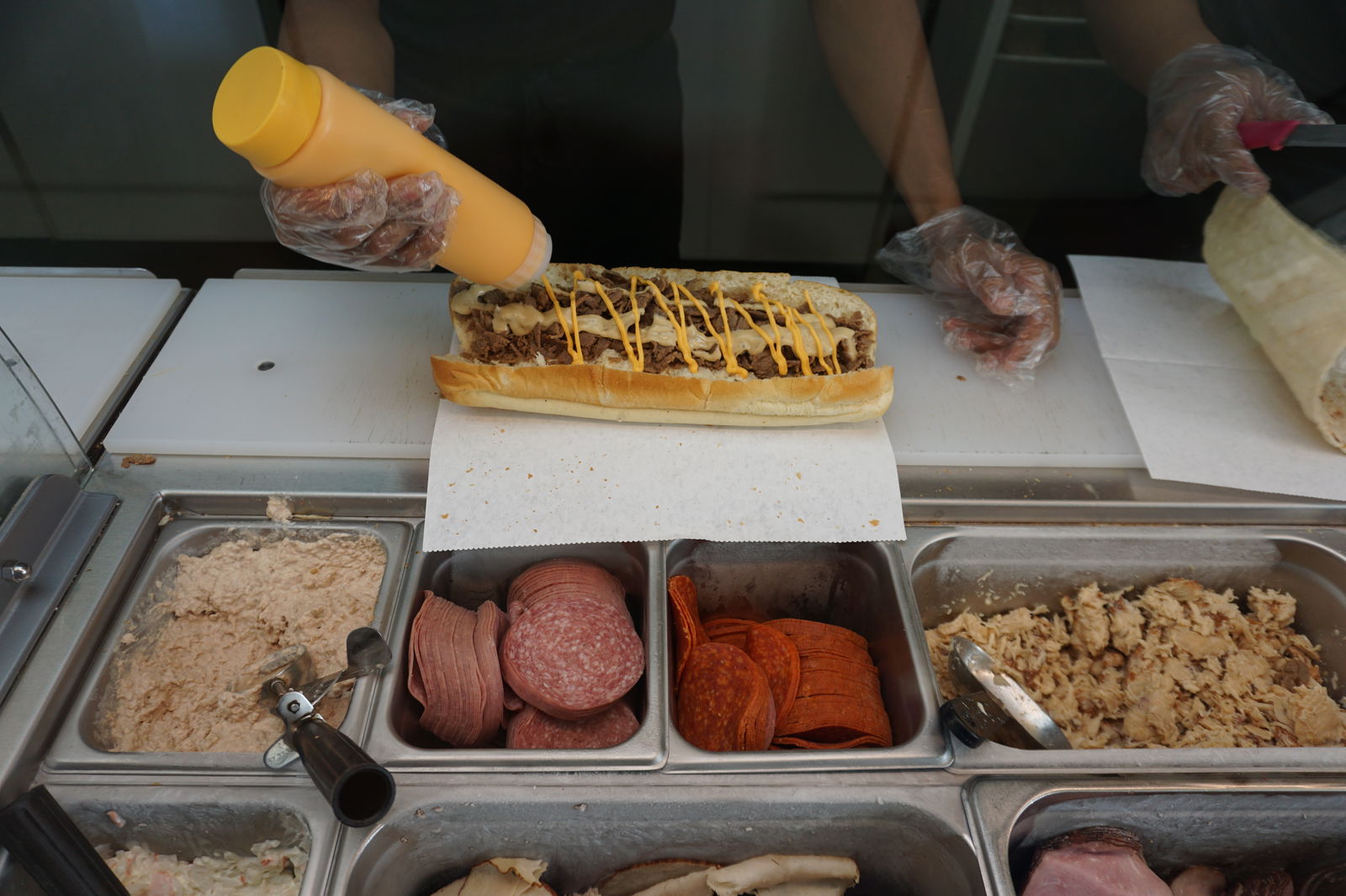 On Oct. 29, Variety was fortunate enough to get our hands on the #31Cheesy Garlic Steak. If you order this meaty treat, you’ll be feasting on savory sliced steak topped with Roasted Garlic Aioli, the new Cheddar Cheese sauce, green peppers, red onions, and the crunchy SubKrunch™.   