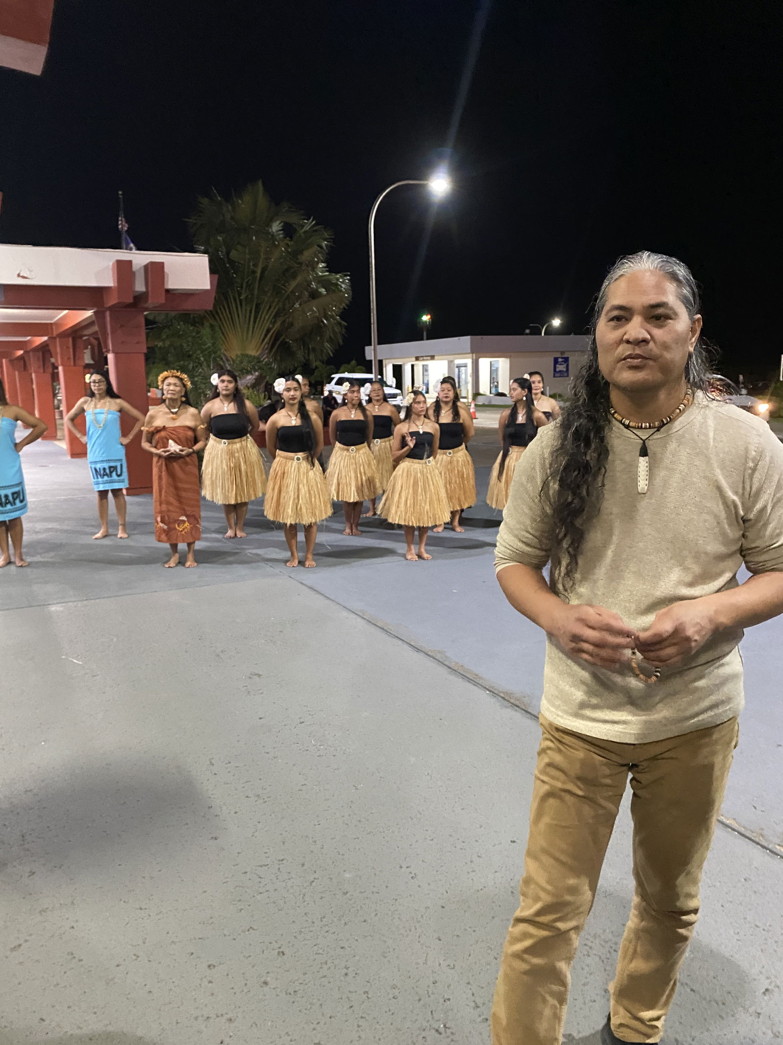 Leonard Leon, the director of the NMI Museum of History and Culture, arrived on Saipan on Tuesday, Nov. 19 with ancestral remains that had been stored in California since 1981.