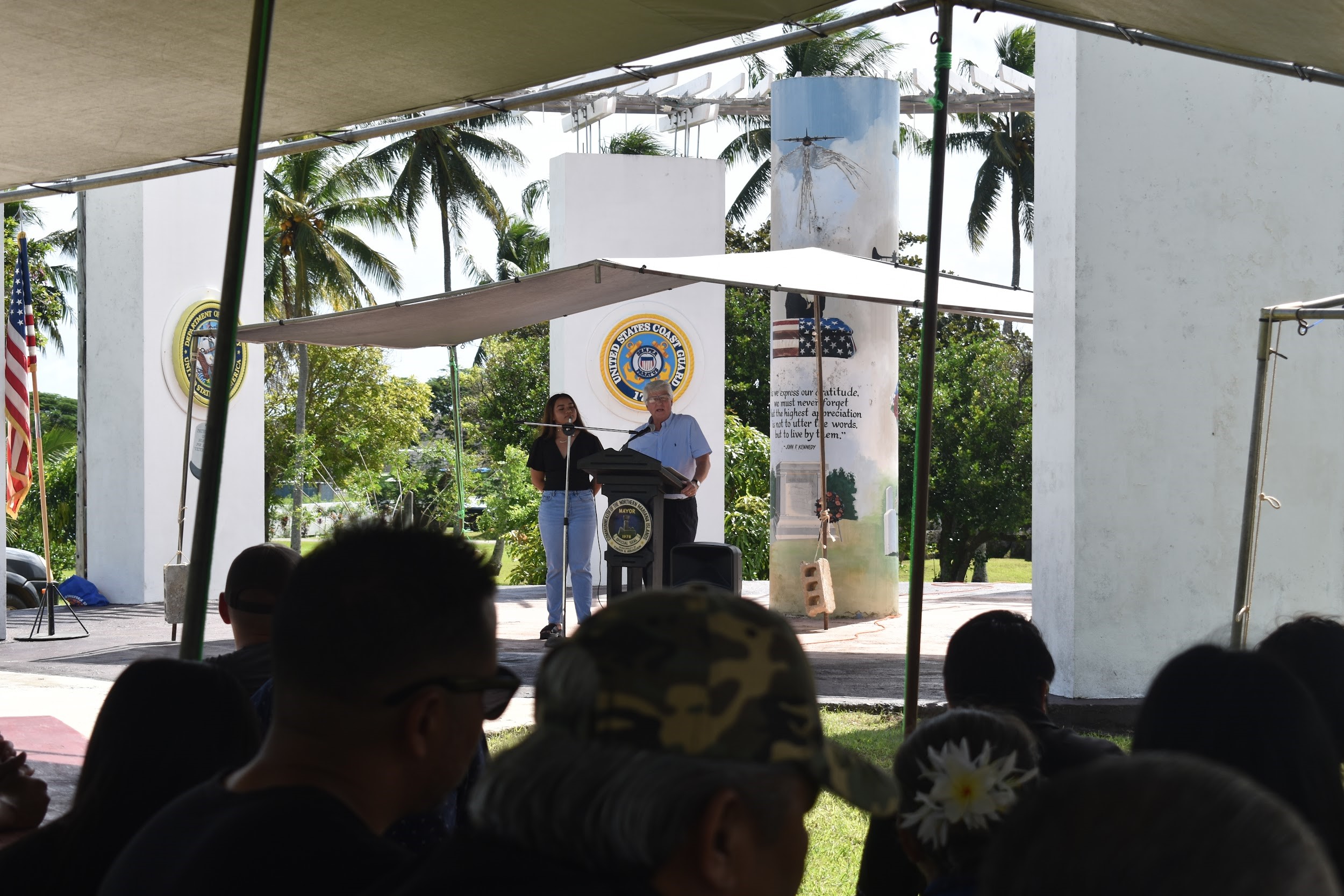 Keynote speaker Edward Lynch delivers his remarks.
