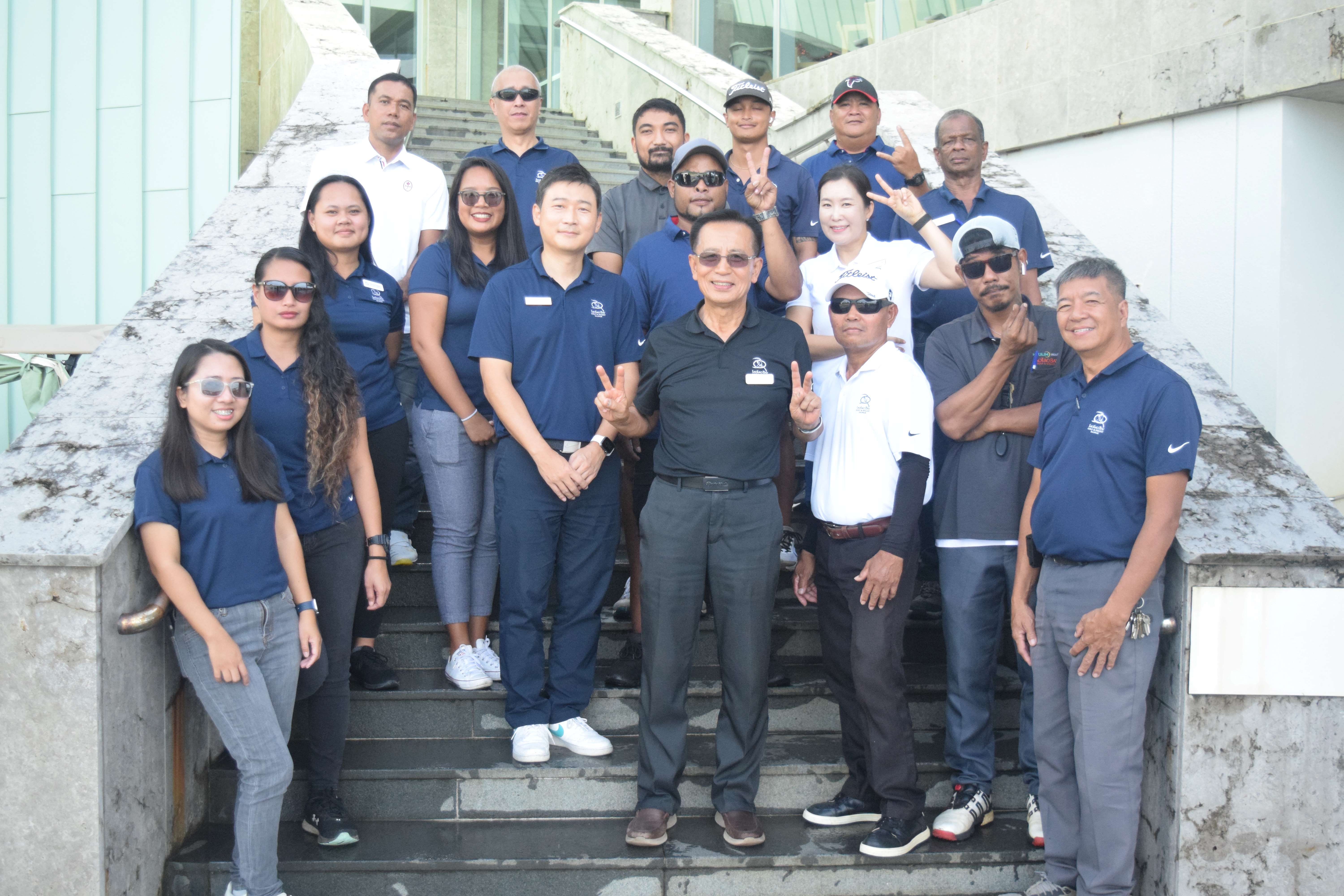 LaoLao Bay Golf and Resort's Executive, Administration, Operations, Housekeeping, and Facility Maintenance staff.