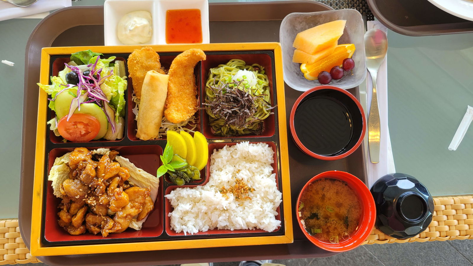 At The Grill, guests can enjoy a suite of food that brings together the best of Korea, Japan, and the West.