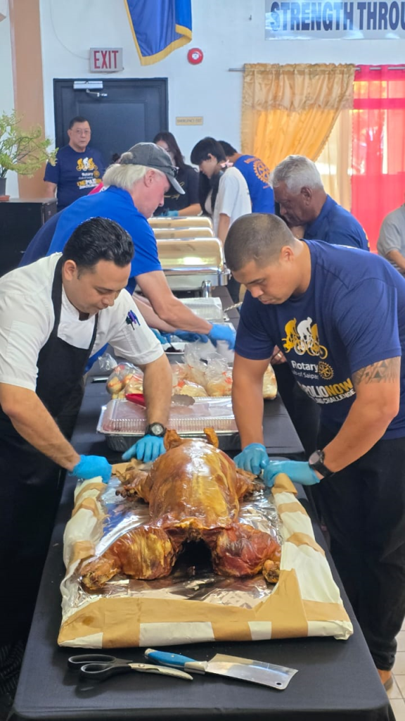 As part of its annual community activities, the Rotary Club of Saipan treated senior citizens to a Thanksgiving lunch at the Manamko’ Center in Garapan on Tuesday, Nov. 19, 2024. 