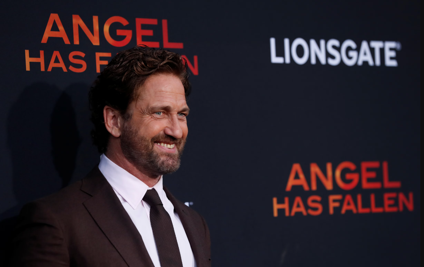 Gerard Butler attends the premiere for the film “Angel Has Fallen” in Los Angeles, California, Aug. 20, 2019.